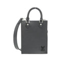 Louis Vuitton Black Leather Handbag (Pre-Owned)