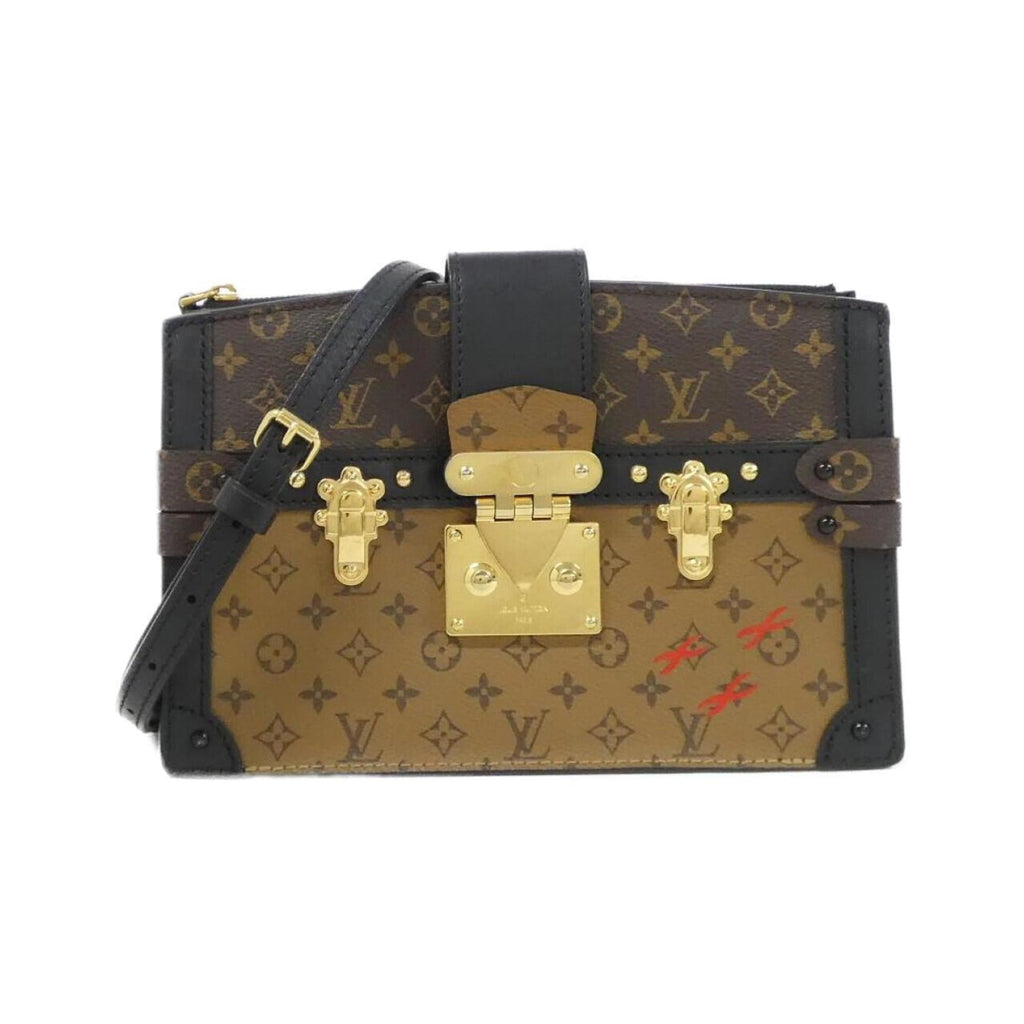 Louis Vuitton Marron Coated Canvas Shoulder Bag (Pre-Owned)