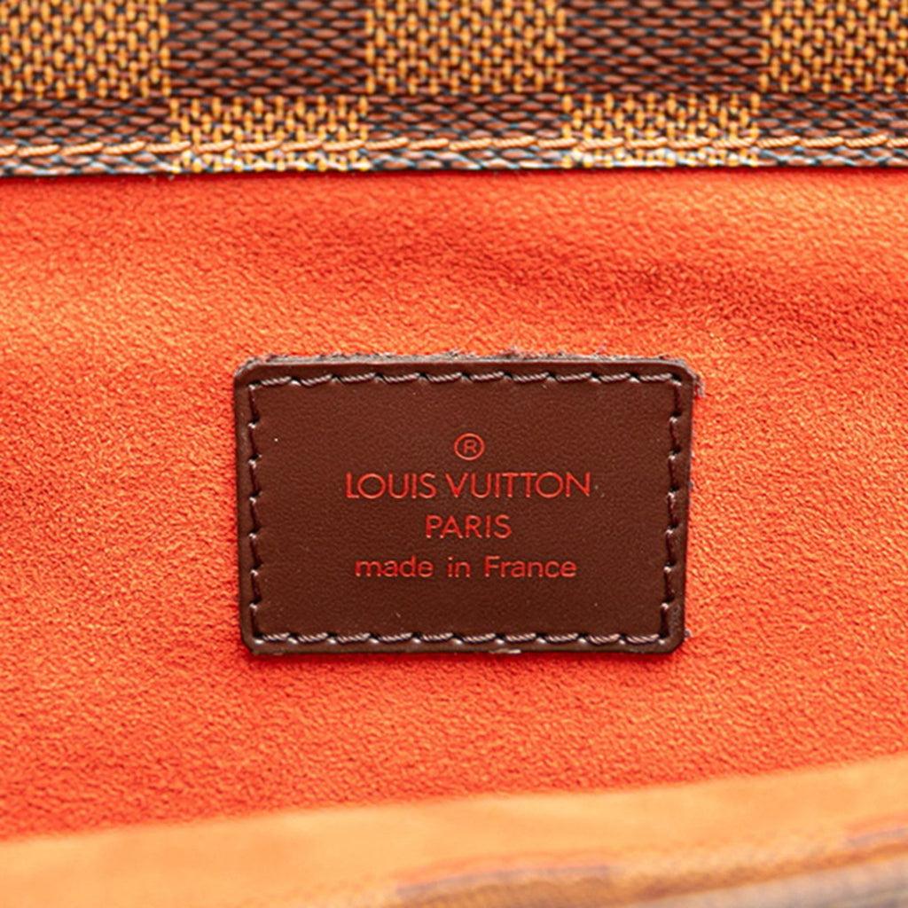 Louis Vuitton Damier Brown Pvc Leather Handbag Tote Bag (Pre-Owned)