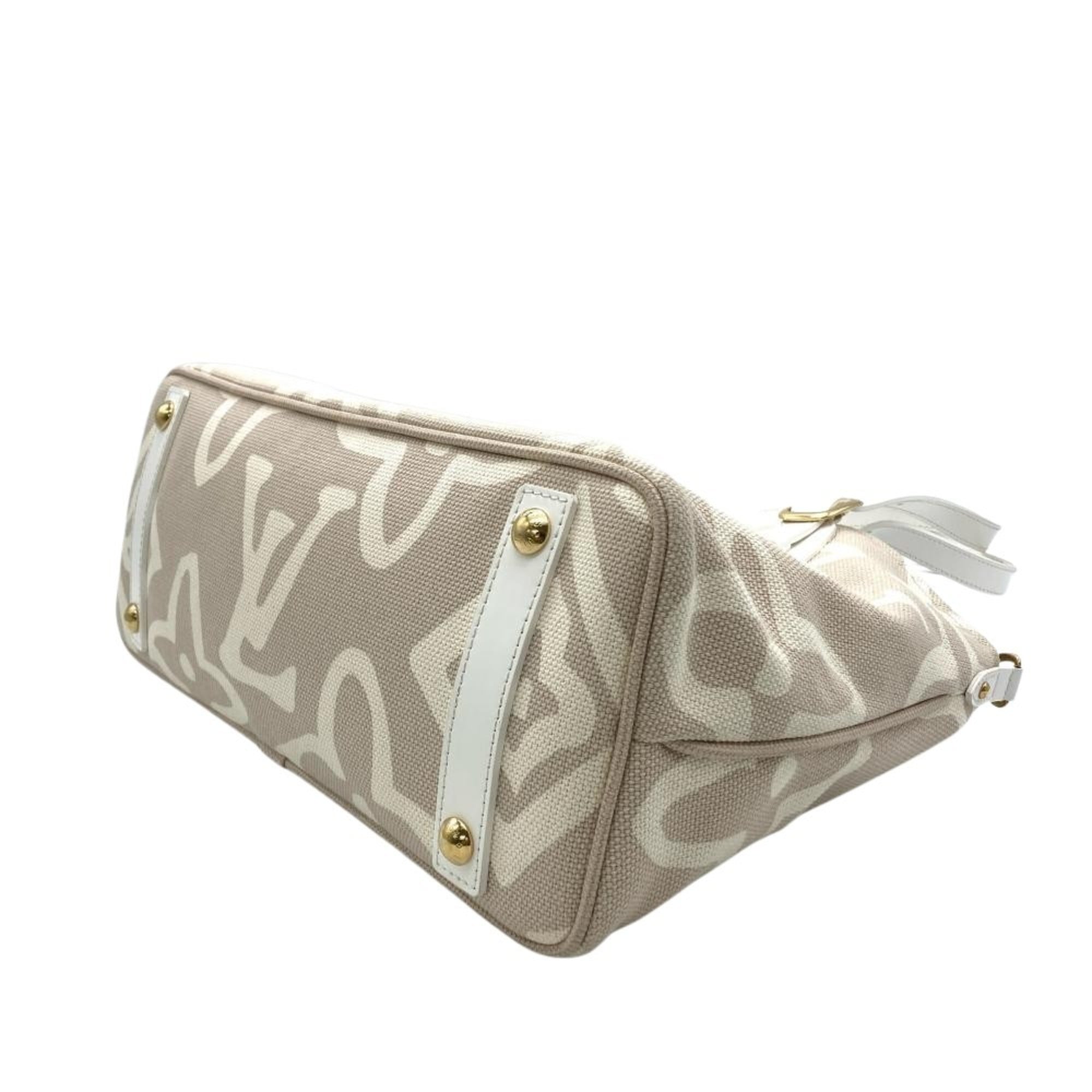 Louis Vuitton Sable Canvas Tote Bag (Pre-Owned)