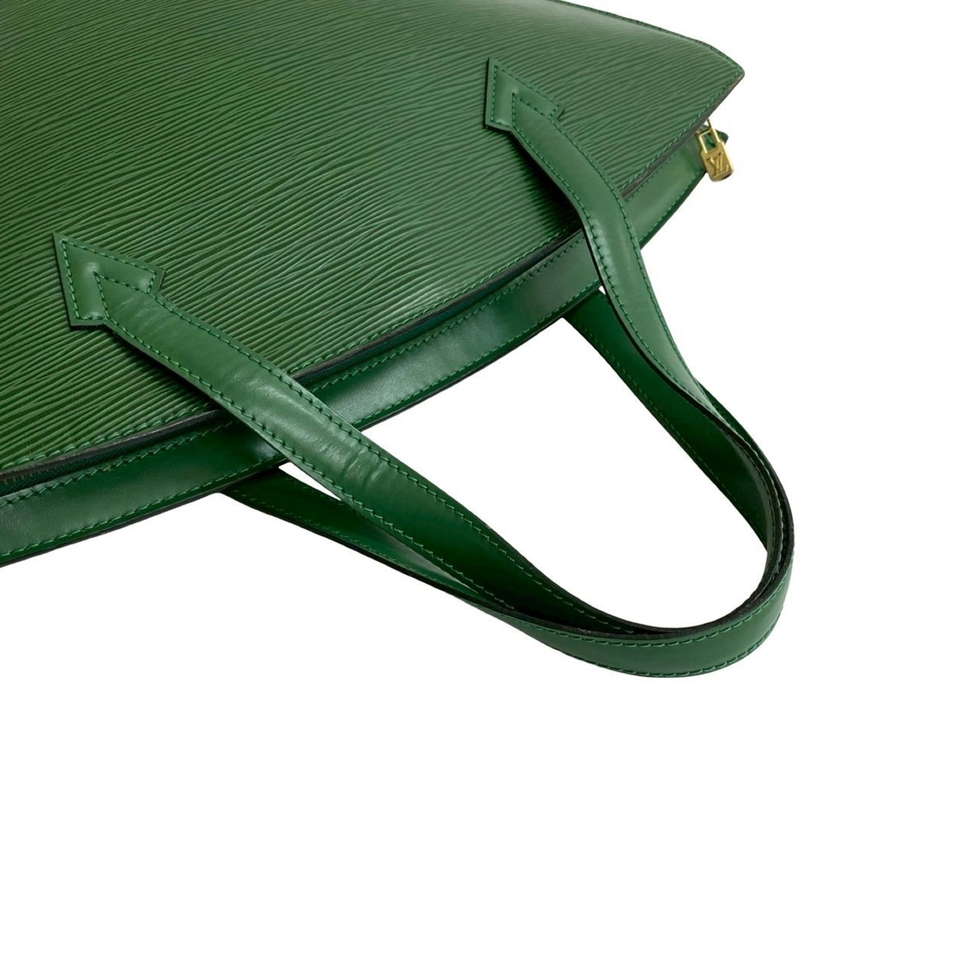 Louis Vuitton Green Epi Leather Handbag (Pre-Owned)
