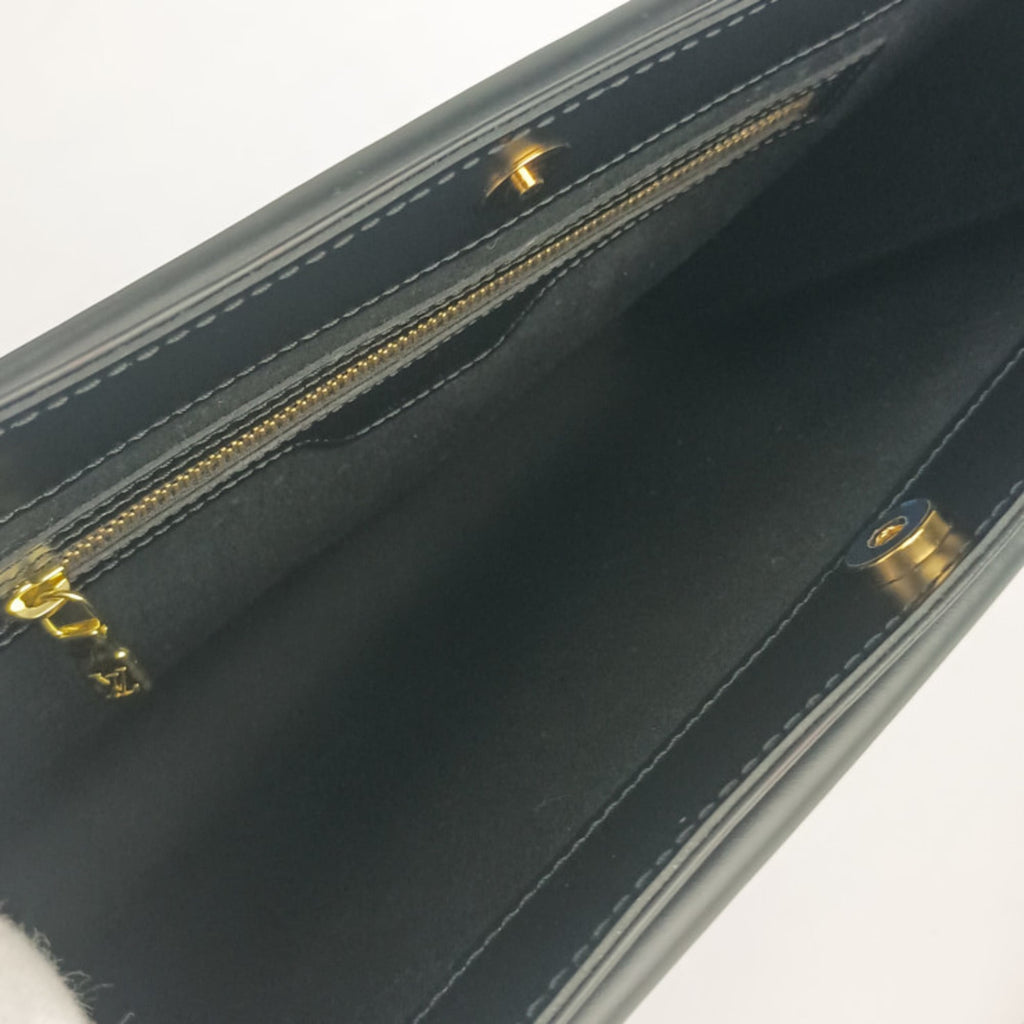 Louis Vuitton Black Epi Leather Handbag Shoulder Bag Tote Bag (Pre-Owned)