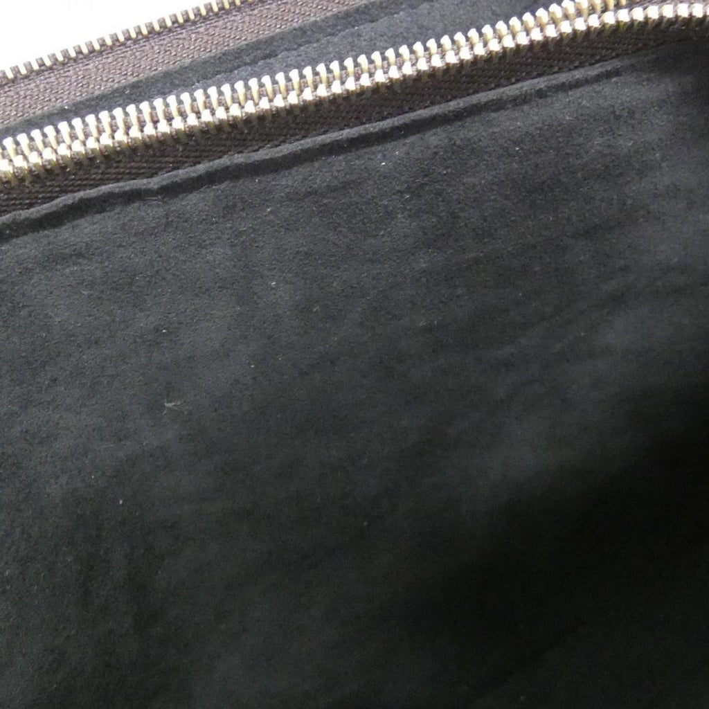 Louis Vuitton Marron Coated Canvas Pochette Shoulder Bag (Pre-Owned)