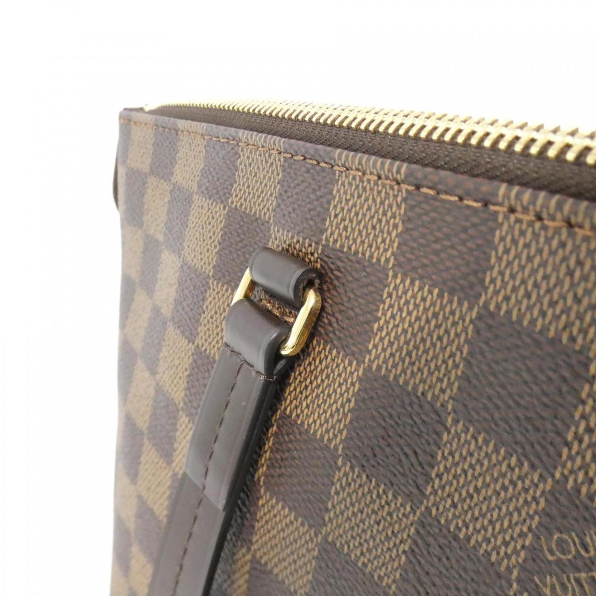Louis Vuitton Ebene Coated Canvas Handbag (Pre-Owned)