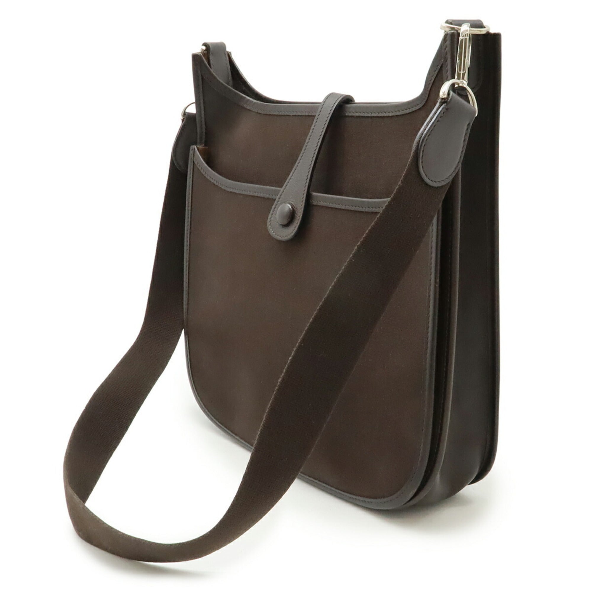 Evelyne Bag Gen I Toile and Leather PM