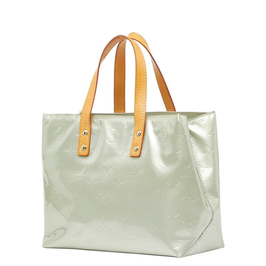 Louis Vuitton Monogram Vernis Gris Patent Leather Handbag (Pre-Owned)