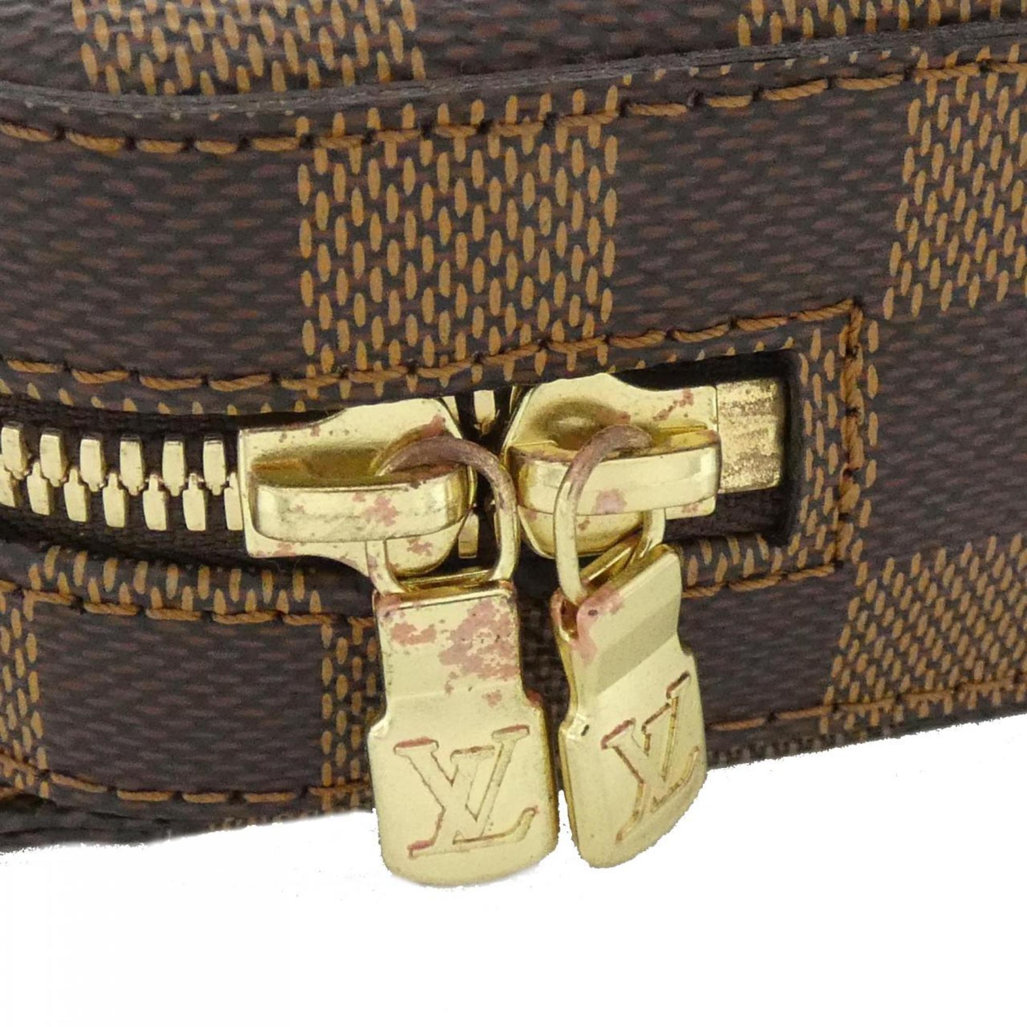 Louis Vuitton Damier Ebene Coated Canvas Shoulder Bag (Pre-Owned)