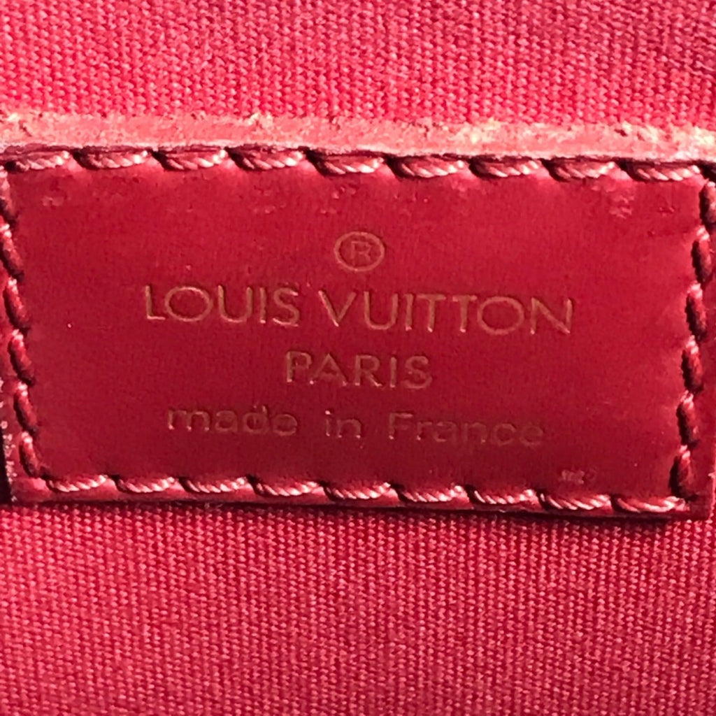 Louis Vuitton Red Color Epi Leather Shoulder Bag (Pre-Owned)