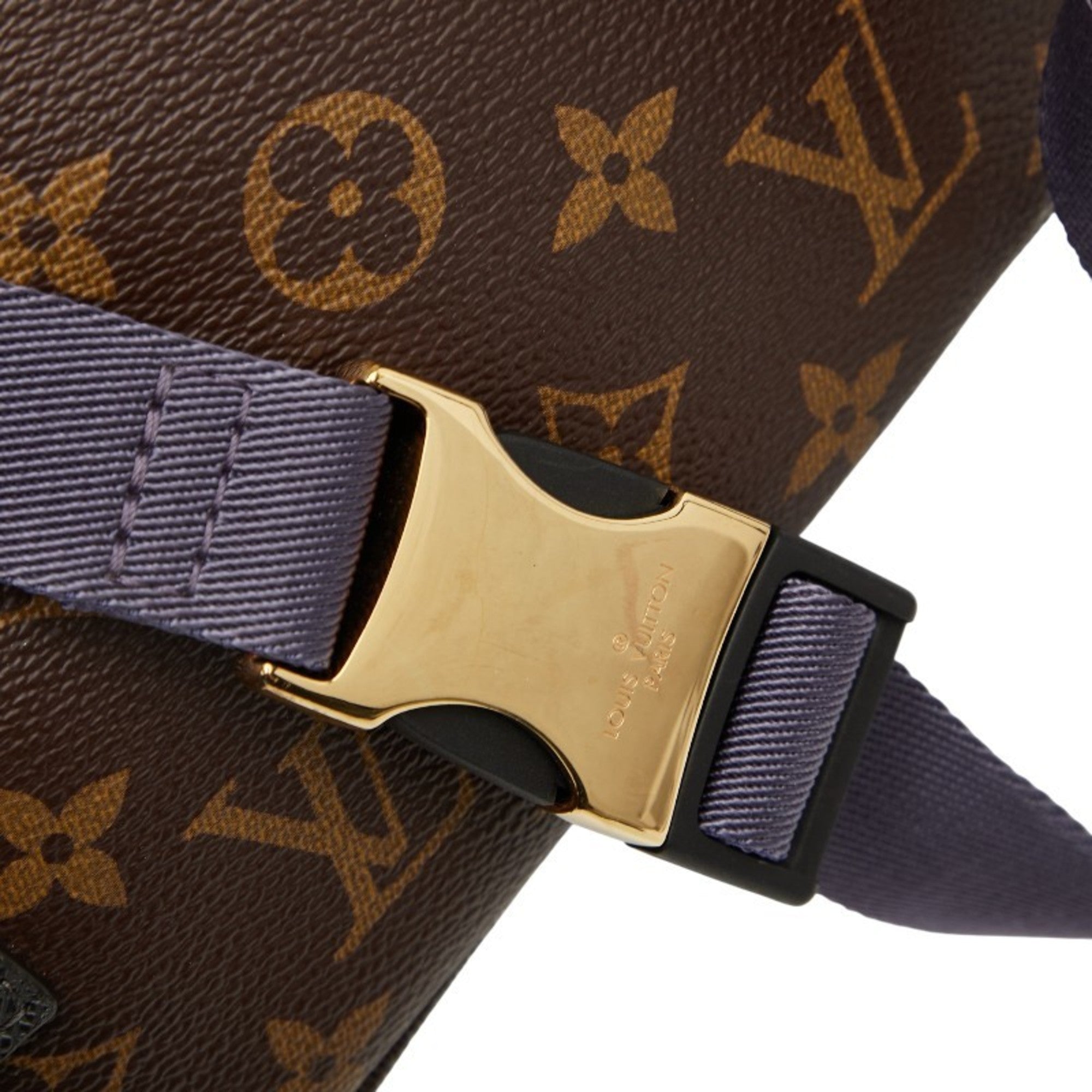 Louis Vuitton Monogram Brown Pvc Leather Sling Bag (Pre-Owned)