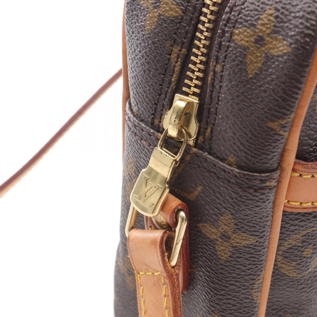 Louis Vuitton Brown Monogram Coated Canvas Shoulder Bag (Pre-Owned)