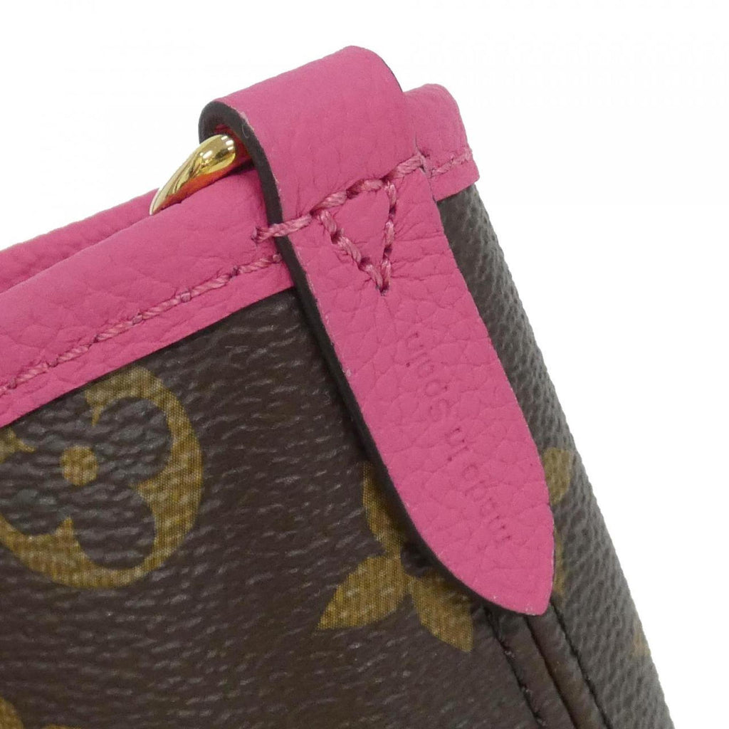 Louis Vuitton Monogram Marron Rose Coated Canvas Leather Handbag (Pre-Owned)