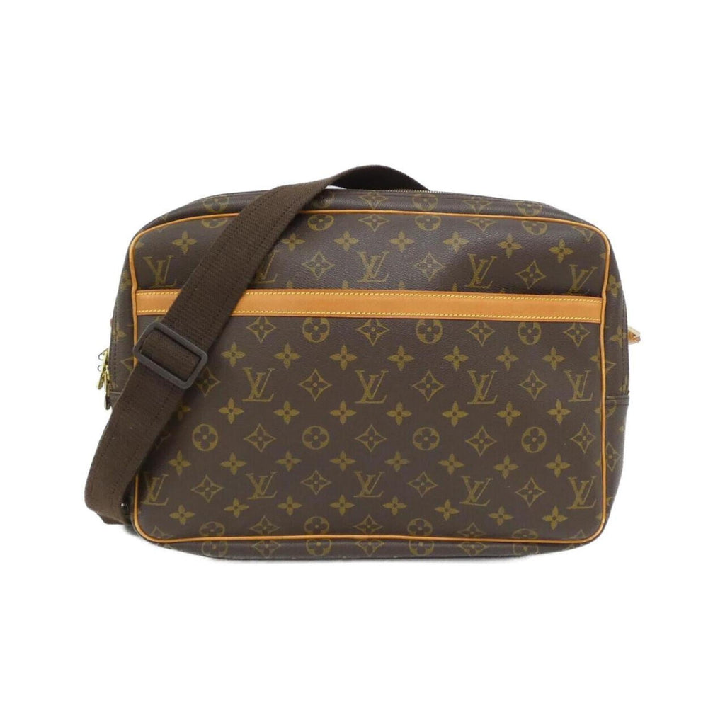 Louis Vuitton Marron Coated Canvas Shoulder Bag (Pre-Owned)