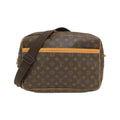 Louis Vuitton Marron Coated Canvas Shoulder Bag (Pre-Owned)