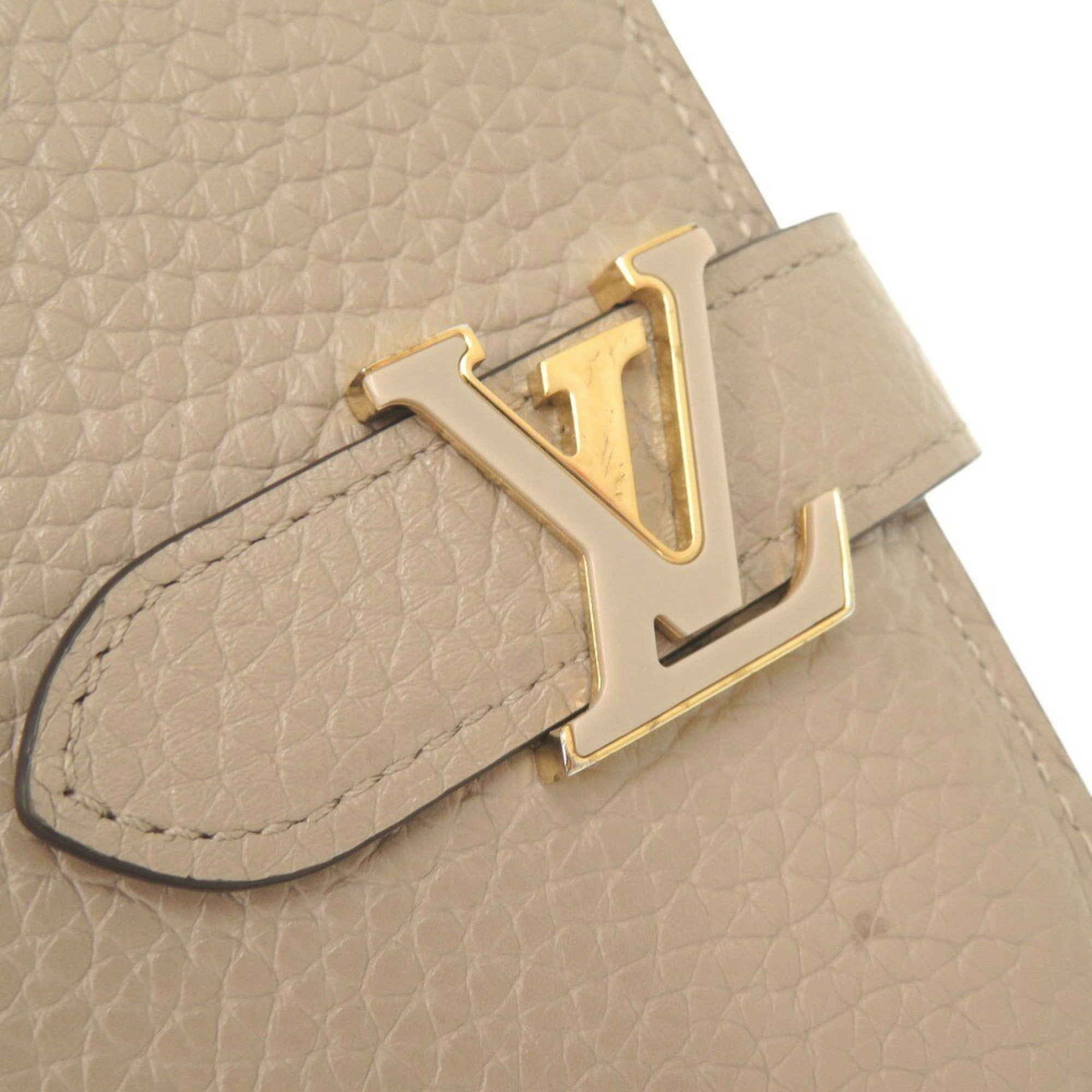 Louis Vuitton Galle Leather Long Wallet (Bi-Fold) (Pre-Owned)