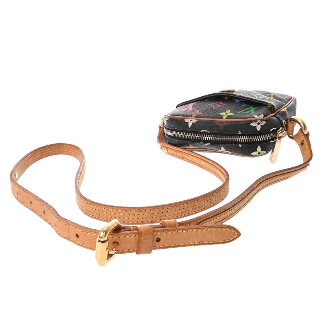 Louis Vuitton Multi-Color Noir Monogram Multicolore Shoulder Bag (Pre-Owned)