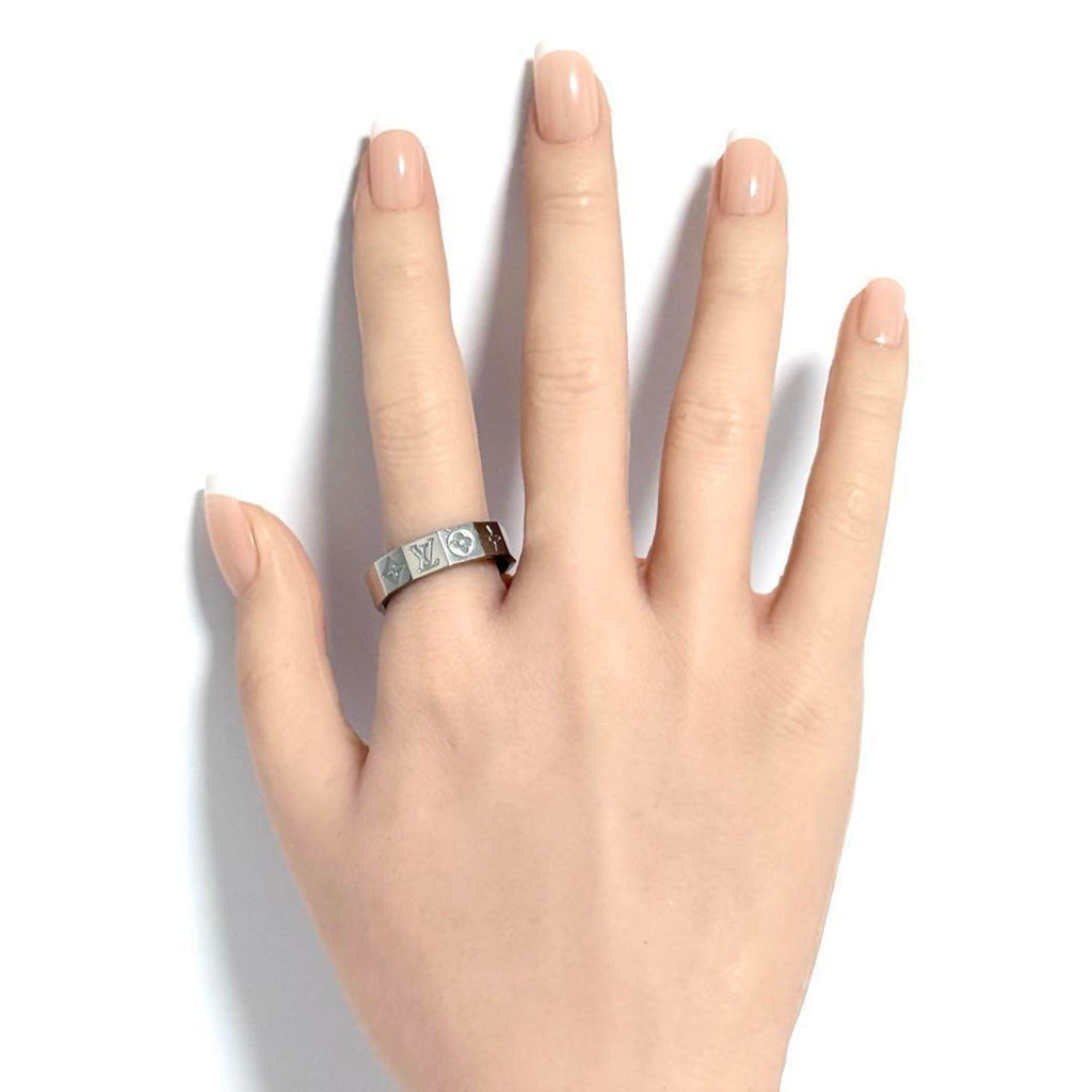Louis Vuitton Metal Band Ring (Pre-Owned)