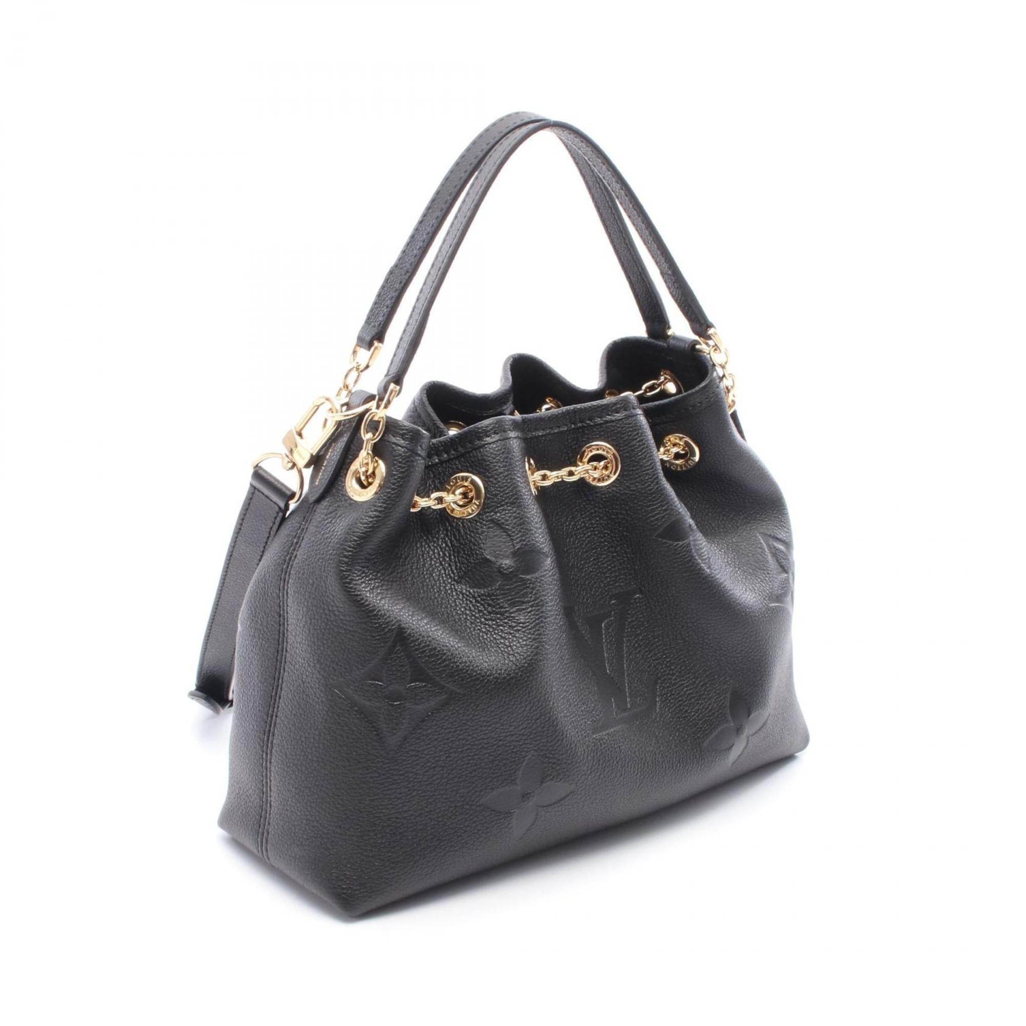Louis Vuitton Black Noir Monogram Empreinte Handbag (Pre-Owned)