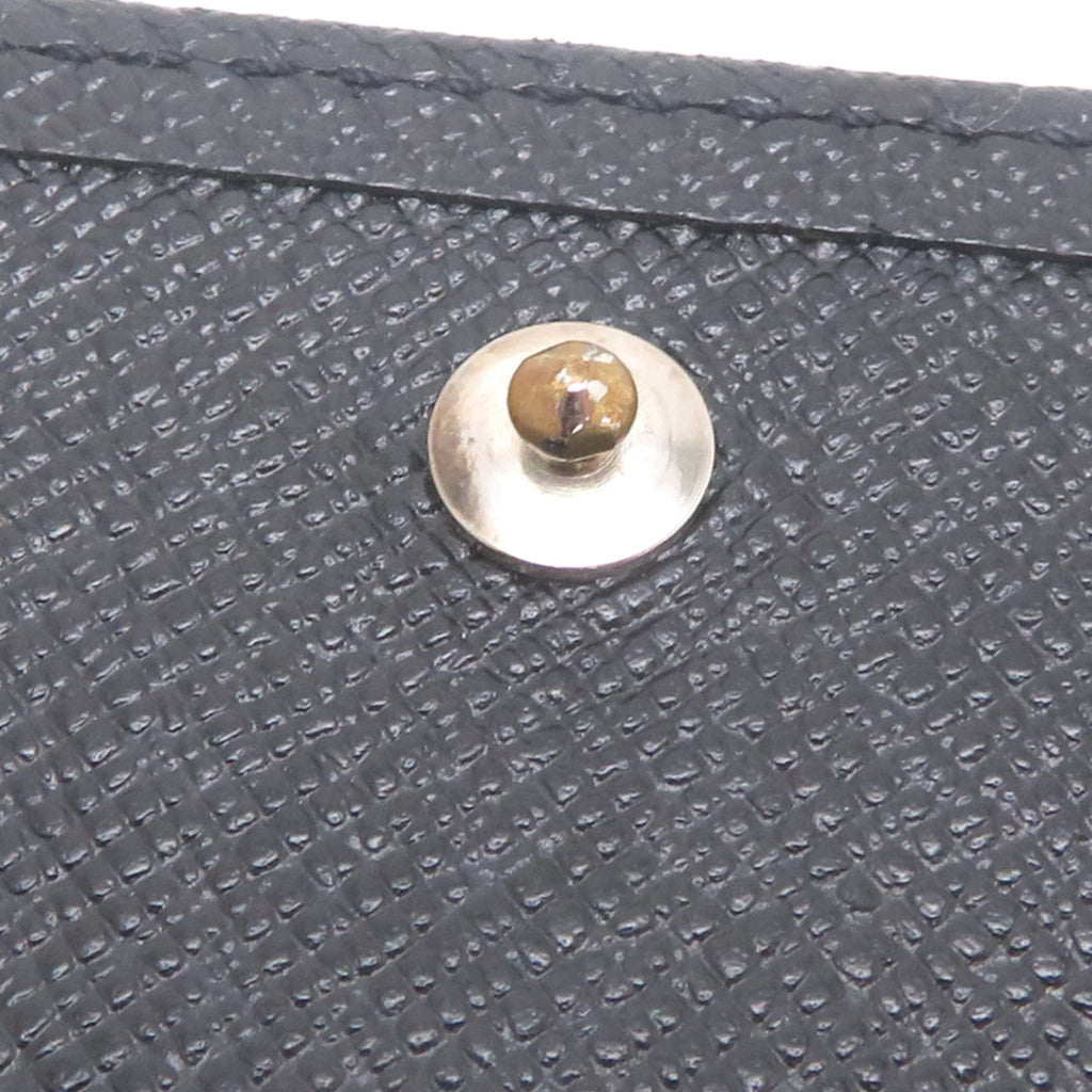 Louis Vuitton Ardoise Black Taiga Leather Wallet (Bi-Fold) (Pre-Owned)