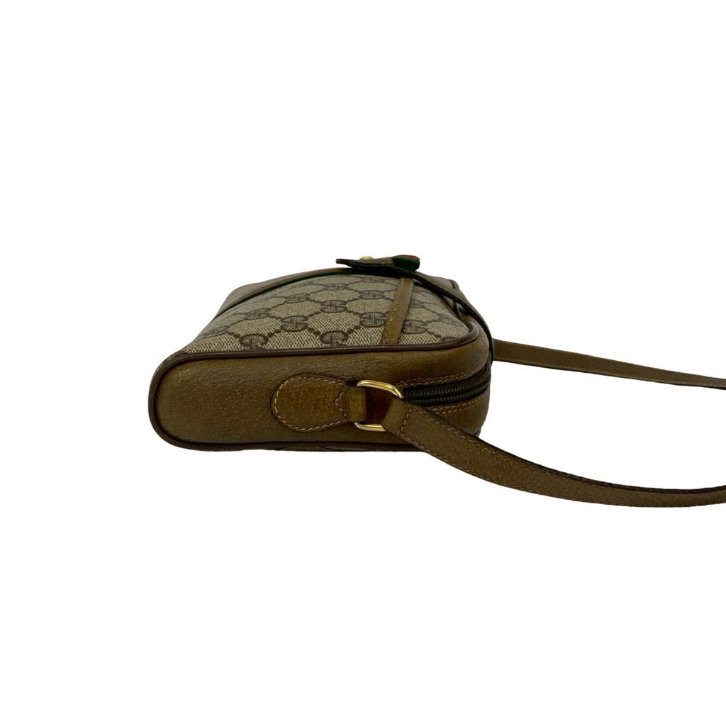 Ophidia Shoulder Bag GG Coated Canvas Small