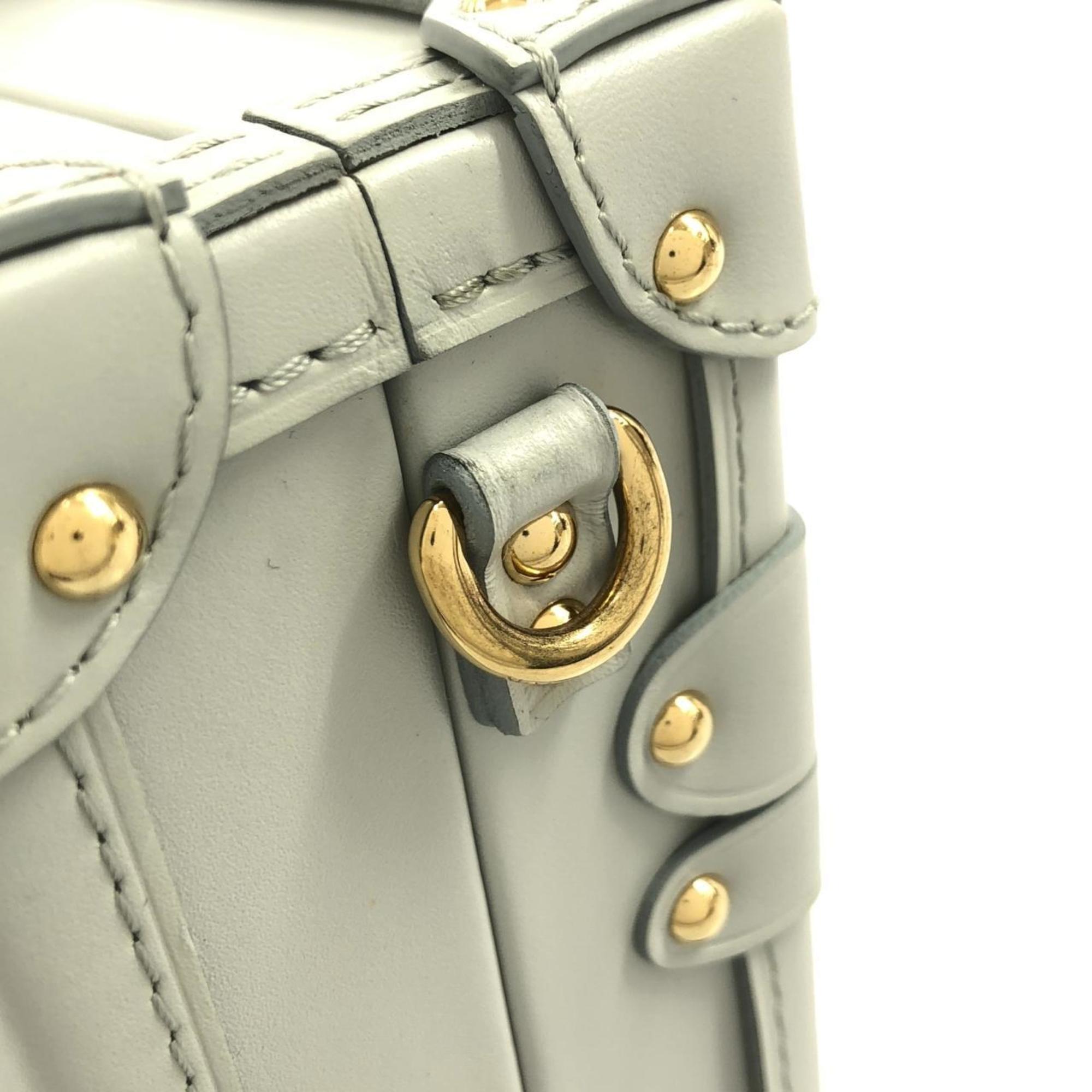 Louis Vuitton Gold Leather Shoulder Bag (Pre-Owned)