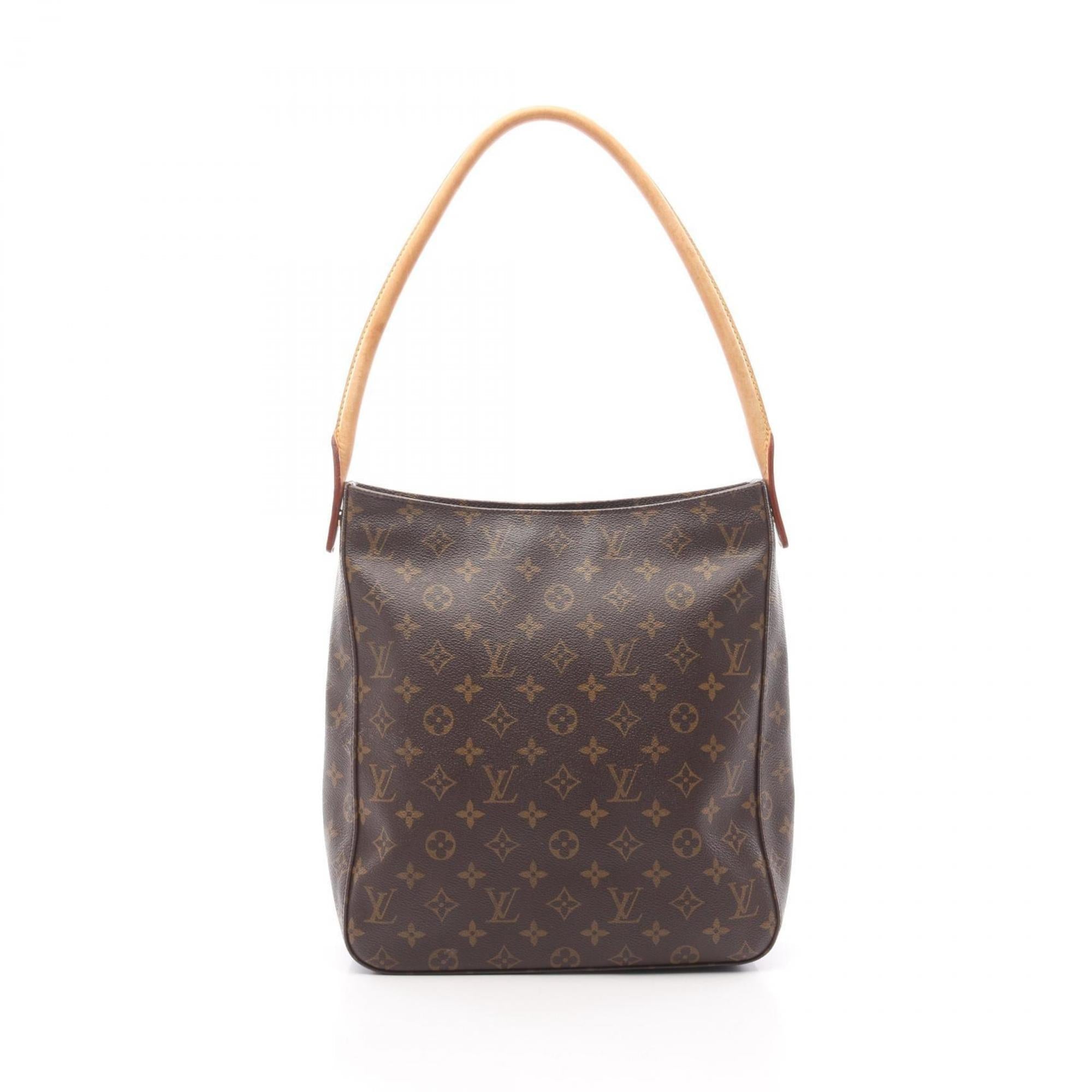 Louis Vuitton Brown Pvc Leather Shoulder Bag (Pre-Owned)
