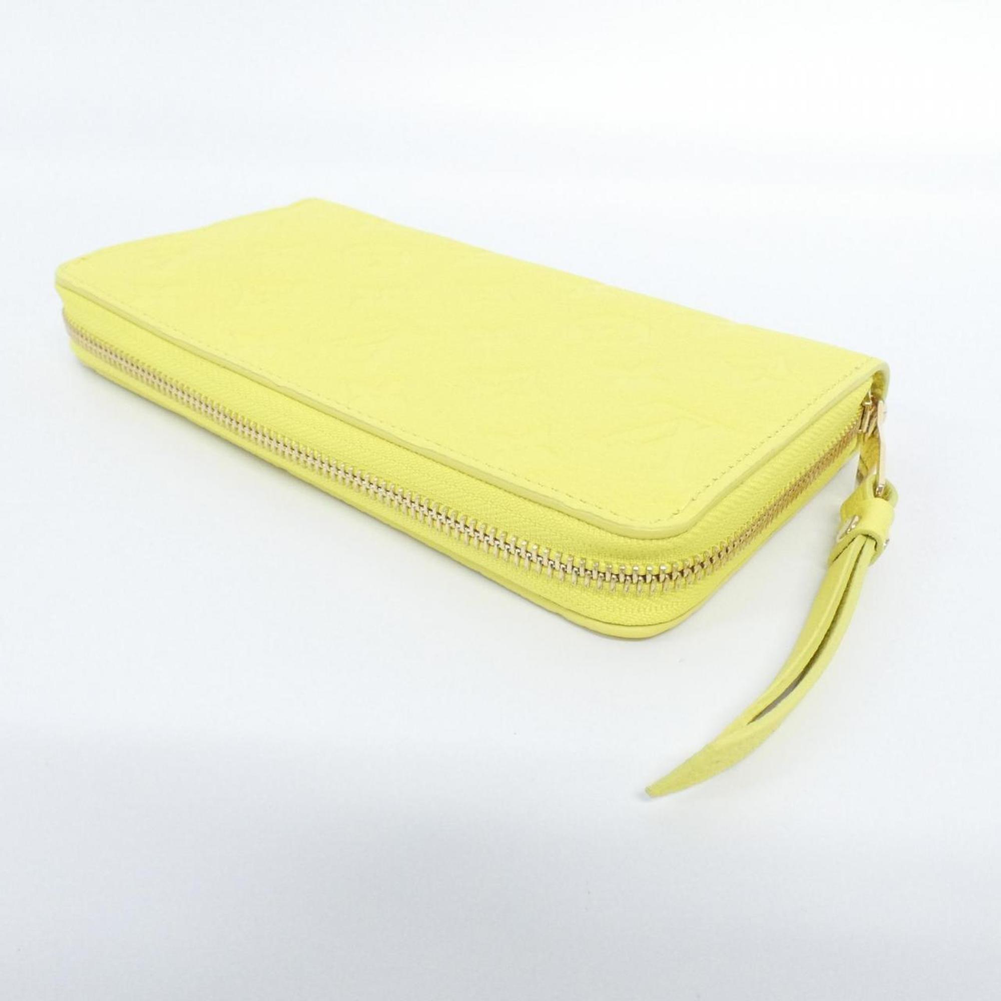 Louis Vuitton Leather Long Wallet (Bi-Fold) (Pre-Owned)