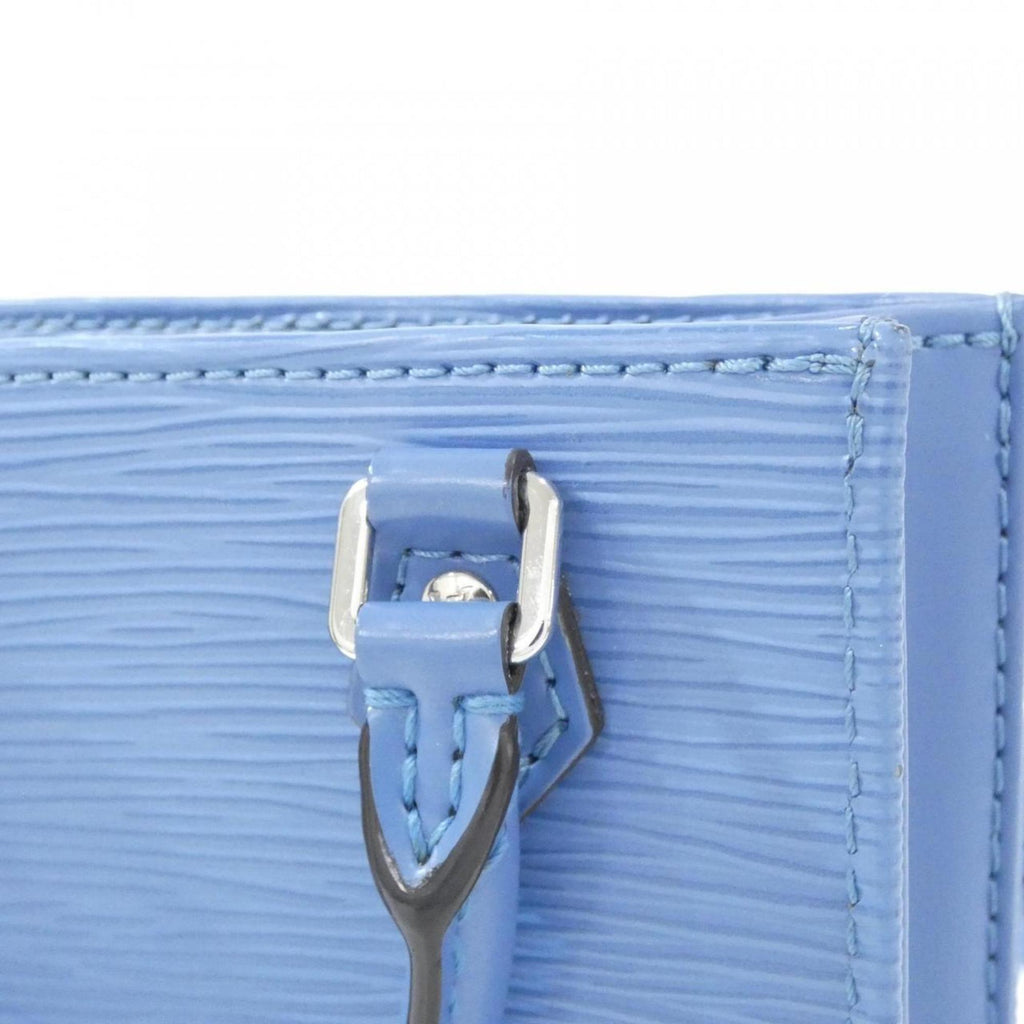 Louis Vuitton Blue Leather Handbag (Pre-Owned)