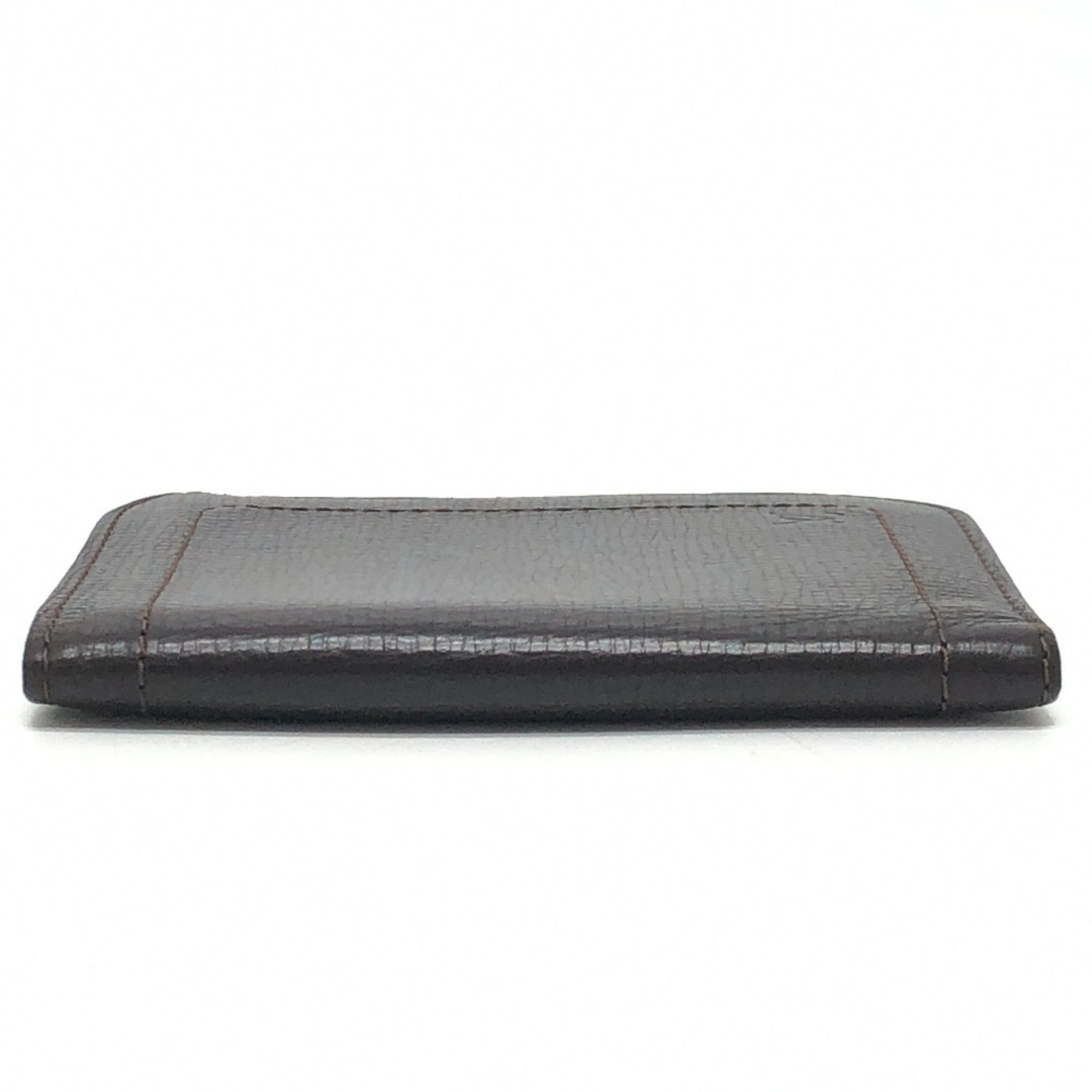 Louis Vuitton Coffee Utah Leather Coin Purse/Coin Case (Pre-Owned)