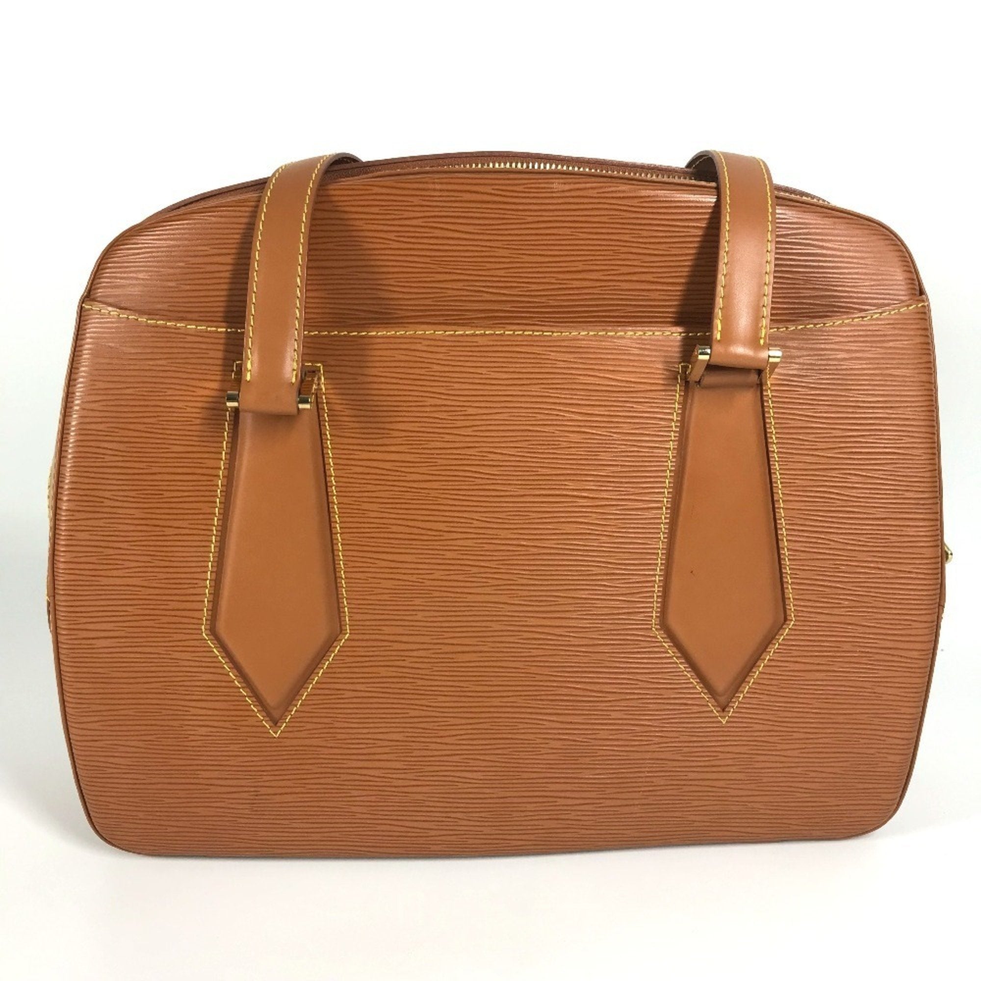Louis Vuitton Brown Gold Cipango Epi Leather Shoulder Bag Tote Bag (Pre-Owned)