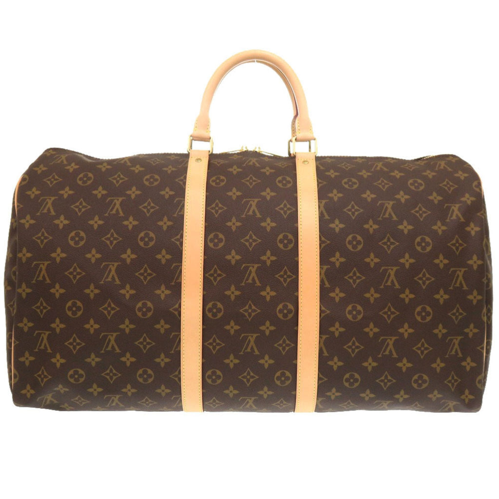 Louis Vuitton Brown Monogram Canvas Boston Bag (Pre-Owned)