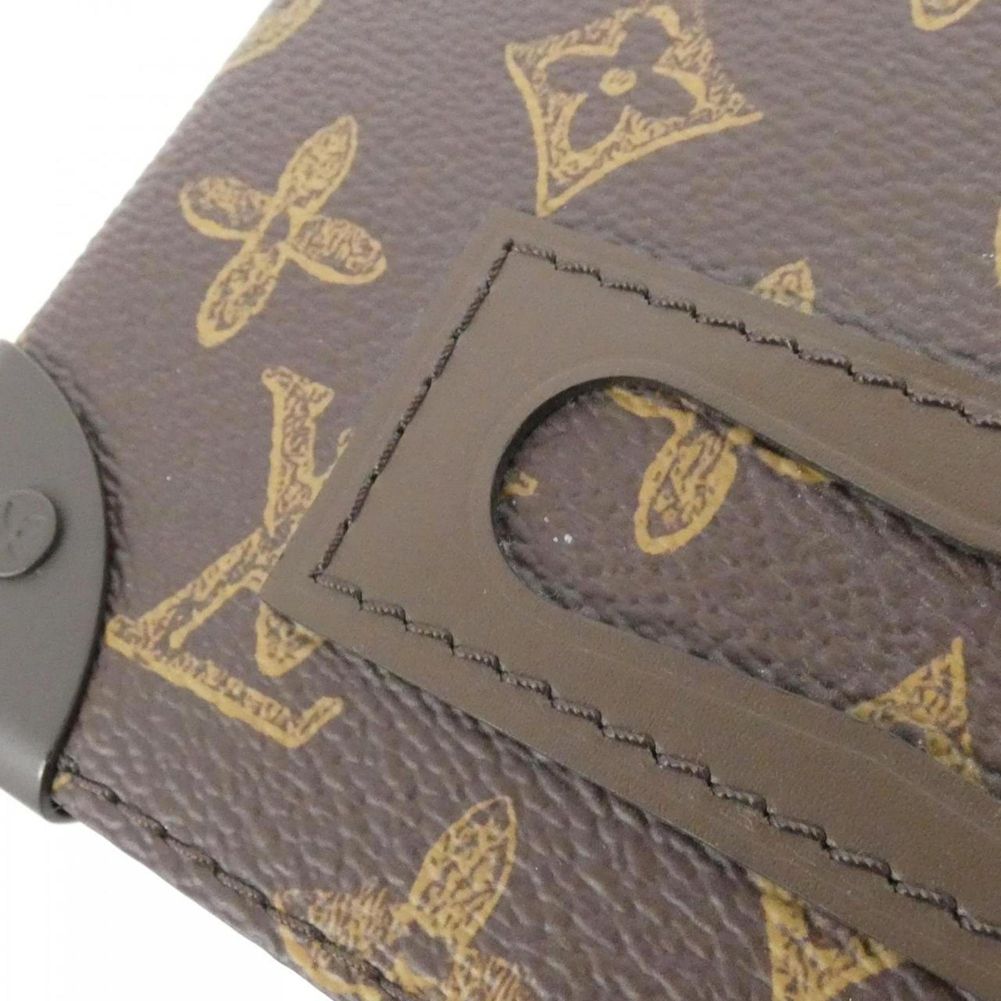 Louis Vuitton Marron Coated Canvas Handbag (Pre-Owned)