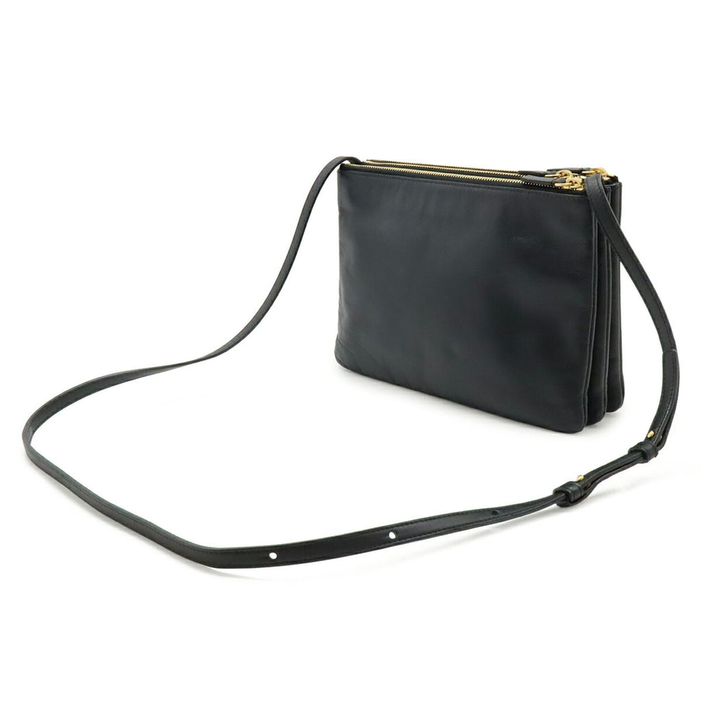 Trio Crossbody Bag Leather Large