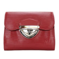 Louis Vuitton Ruby Epi Leather Wallet (Tri-Fold) (Pre-Owned)