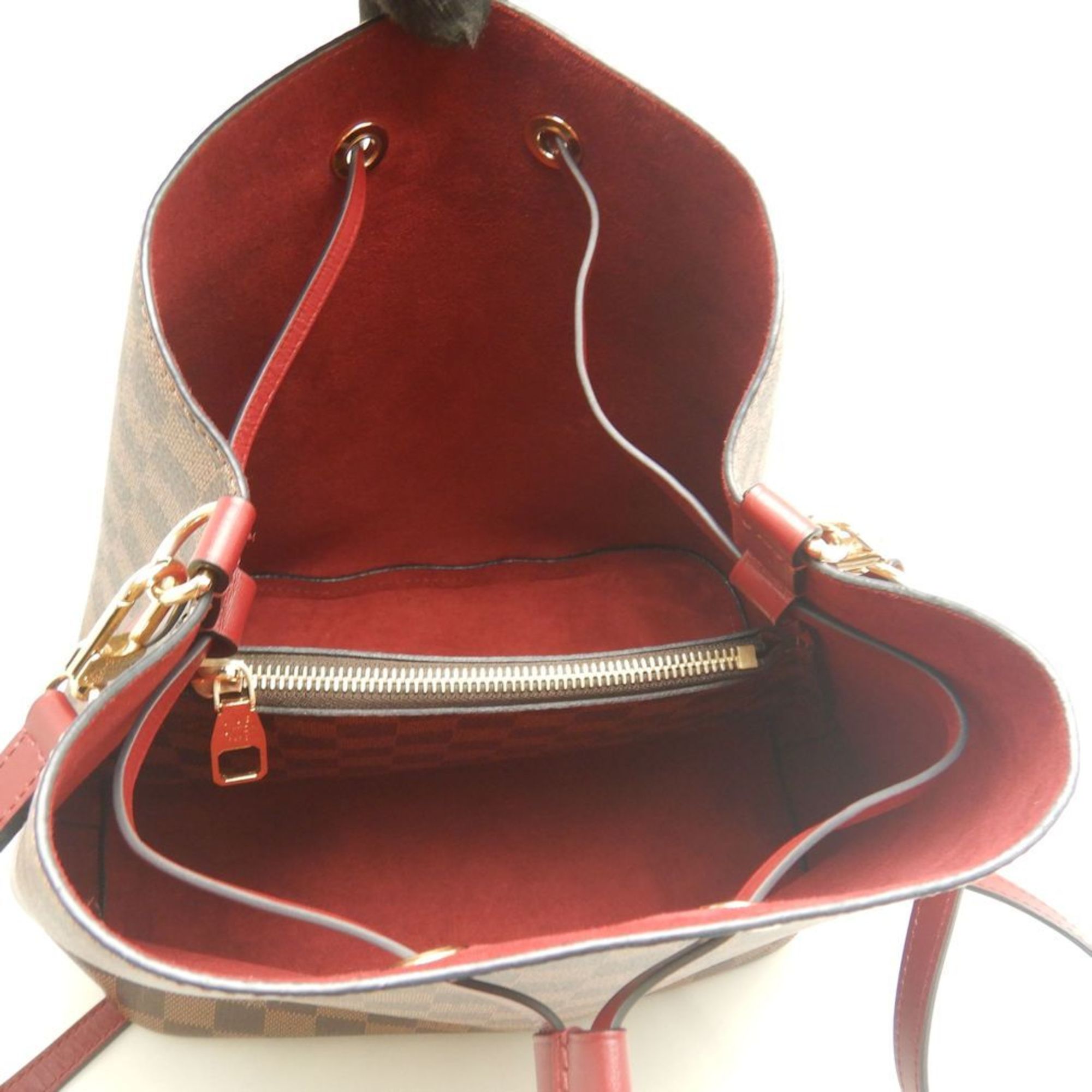 Louis Vuitton Brown Pvc Shoulder Bag (Pre-Owned)