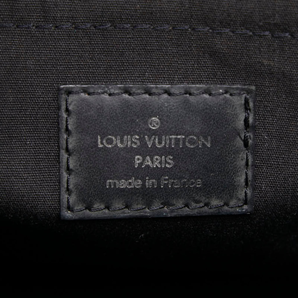 Louis Vuitton Black Noir Leather Handbag (Pre-Owned)