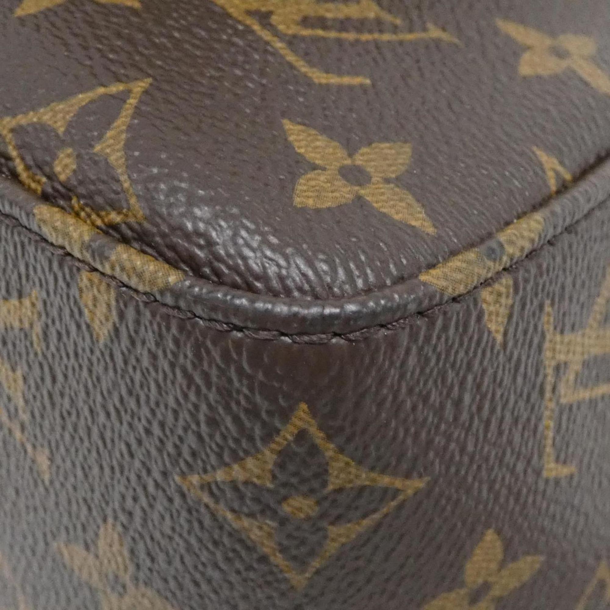Louis Vuitton Brown Coated Canvas Backpack (Pre-Owned)