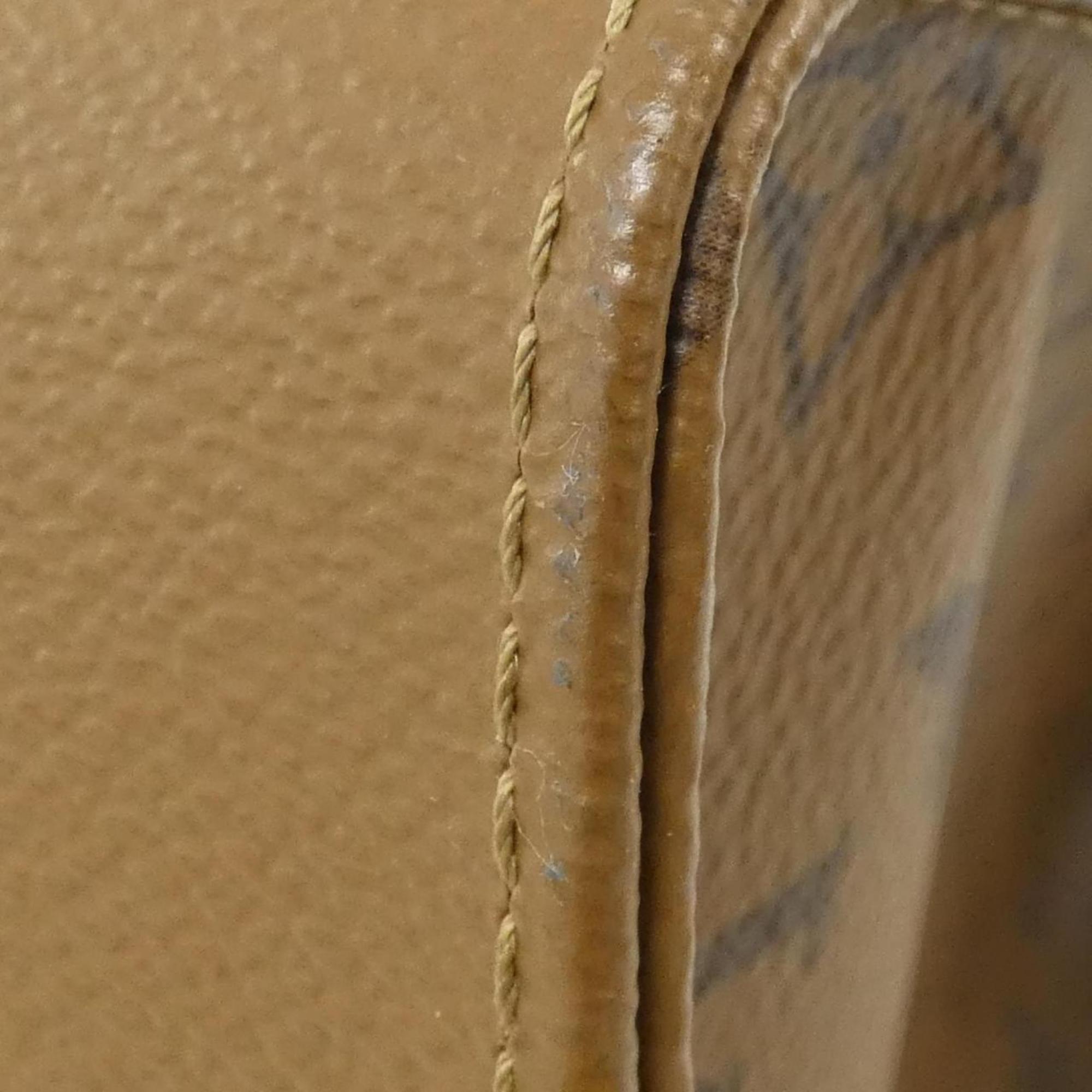 Louis Vuitton Marron Coated Canvas Handbag (Pre-Owned)