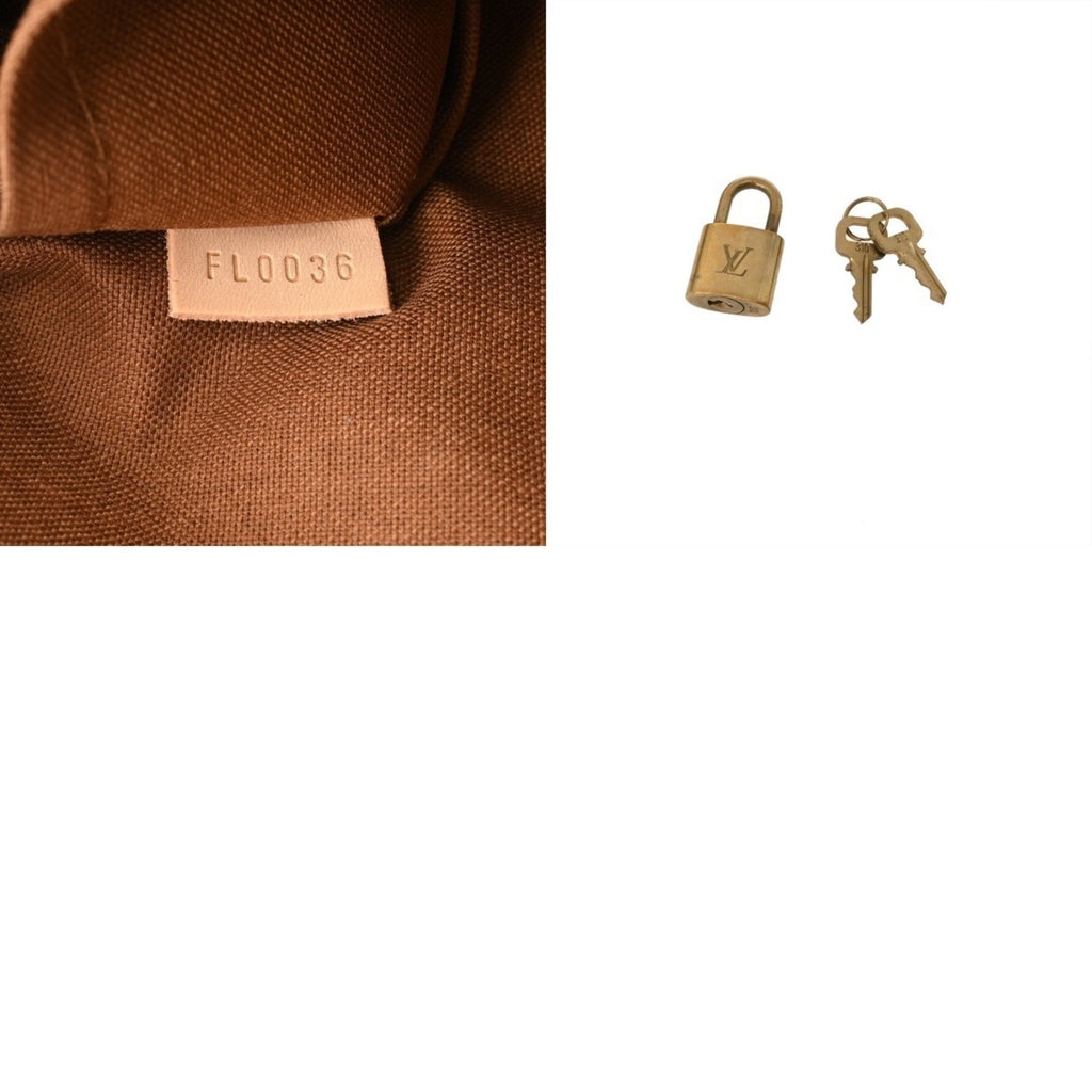 Louis Vuitton Brown Monogram Canvas Handbag (Pre-Owned)