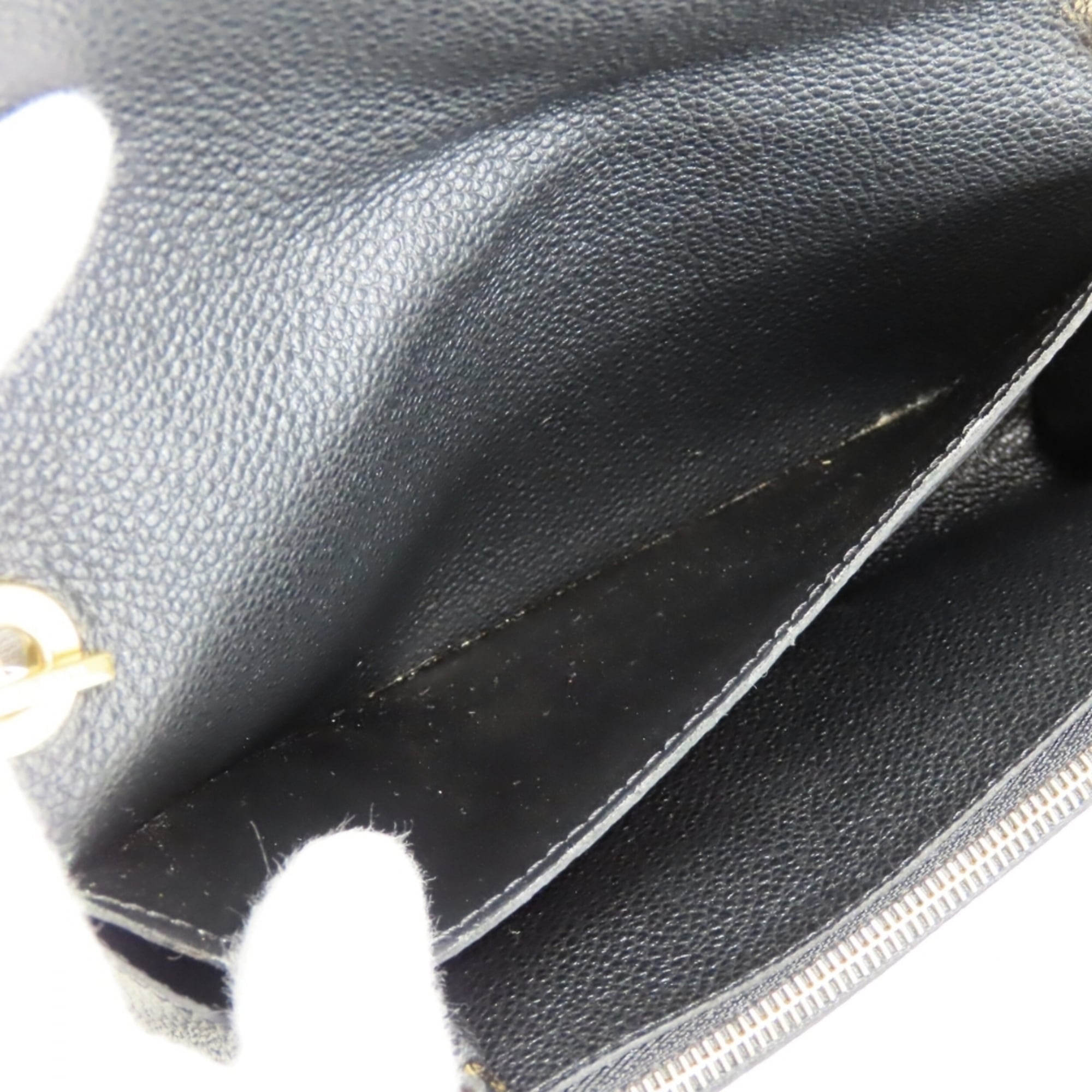 Louis Vuitton Noir Monogram Empreinte Pochette Shoulder Bag (Pre-Owned)