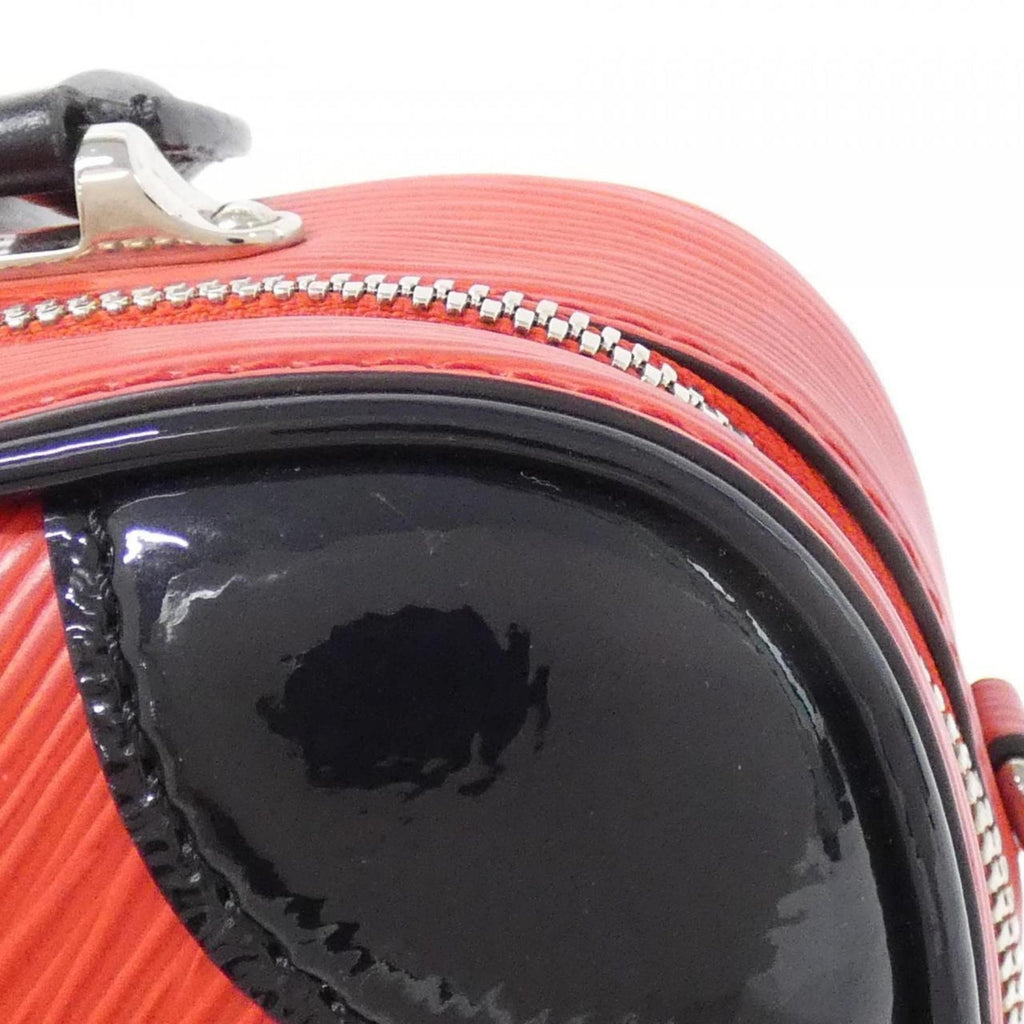 Louis Vuitton Rouge Leather Shoulder Bag (Pre-Owned)