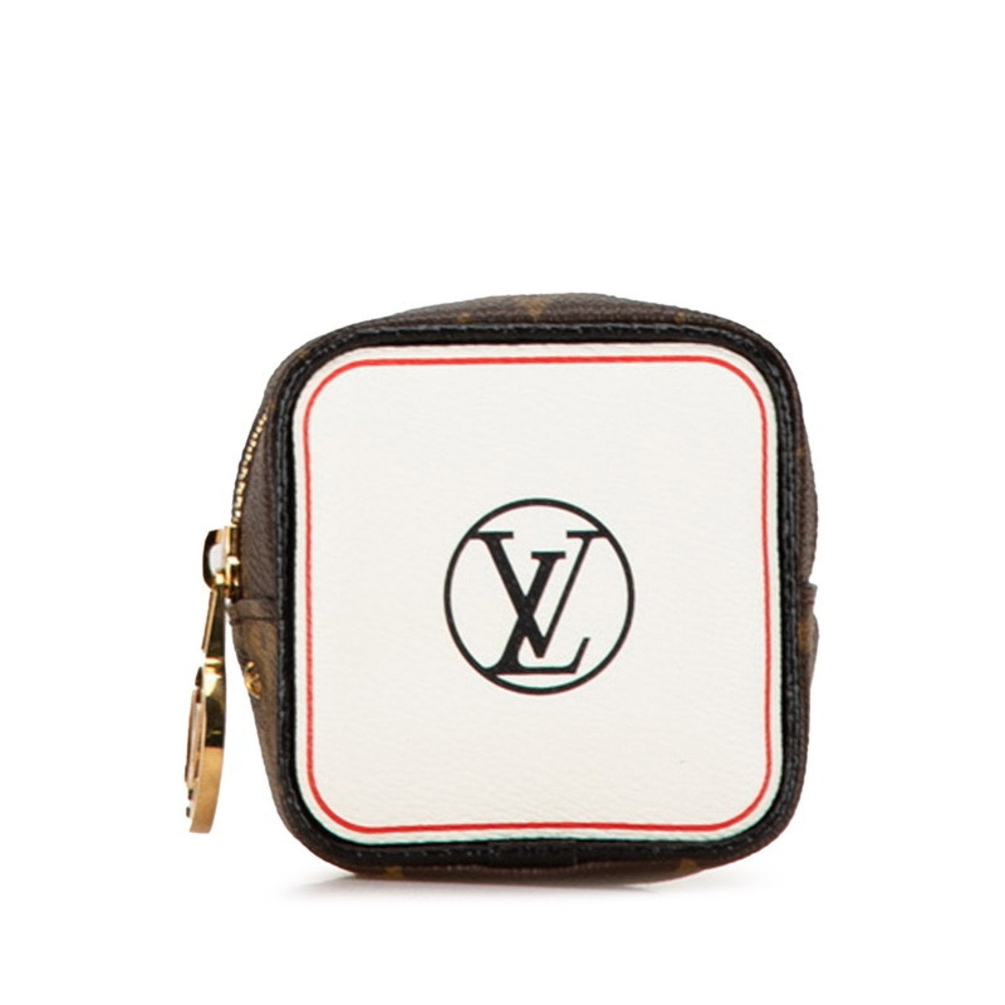 Louis Vuitton Brown Multi-Color Pvc Leather Pouch (Pre-Owned)