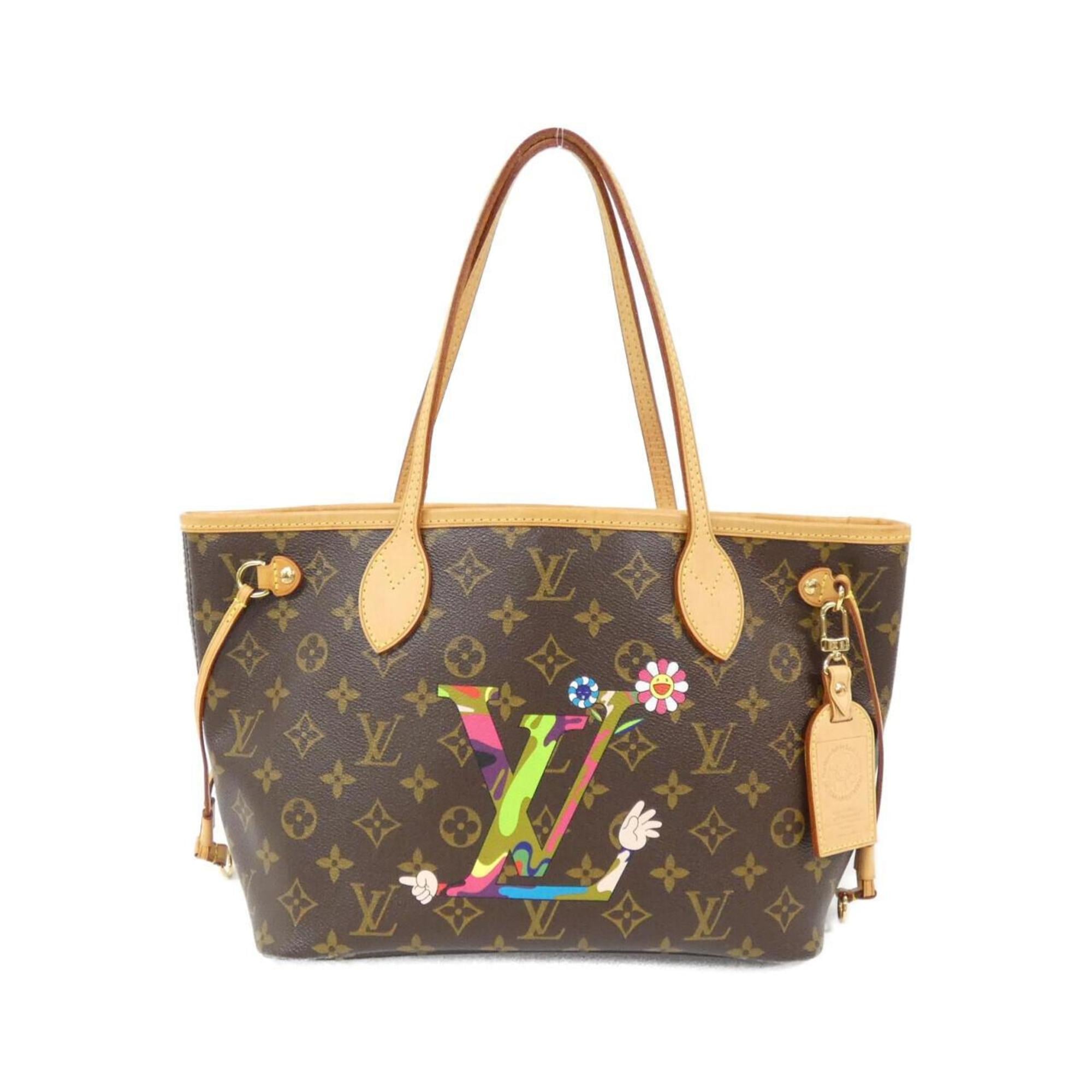 Louis Vuitton Brown Coated Canvas Handbag (Pre-Owned)