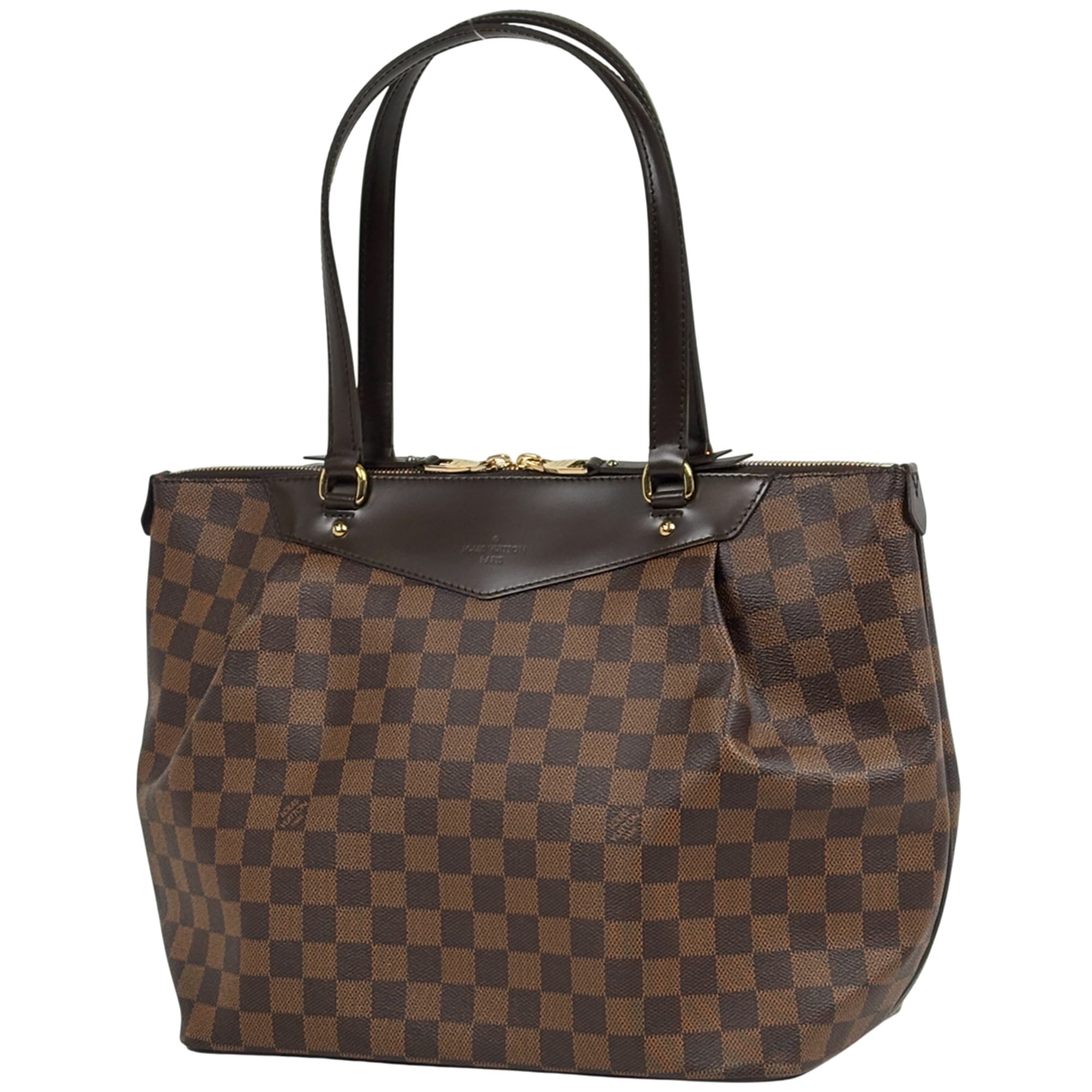 Louis Vuitton Brown Shoulder Bag Tote Bag (Pre-Owned)