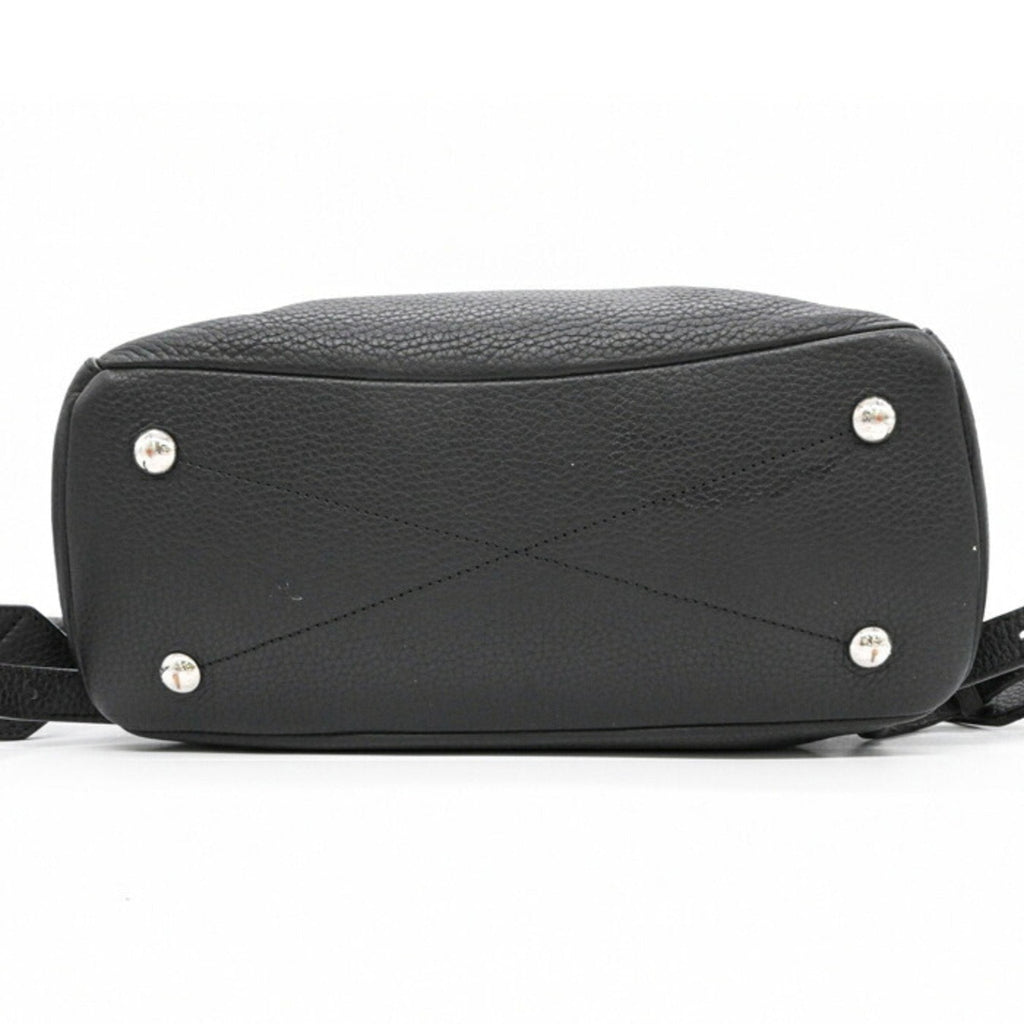 Louis Vuitton Black Leather Backpack (Pre-Owned)