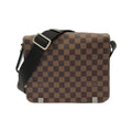 Louis Vuitton Ebene Coated Canvas Shoulder Bag (Pre-Owned)