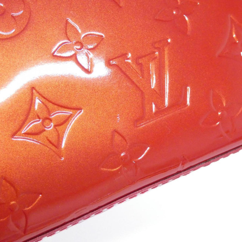 Louis Vuitton Vernis Red Color Leather Handbag (Pre-Owned)