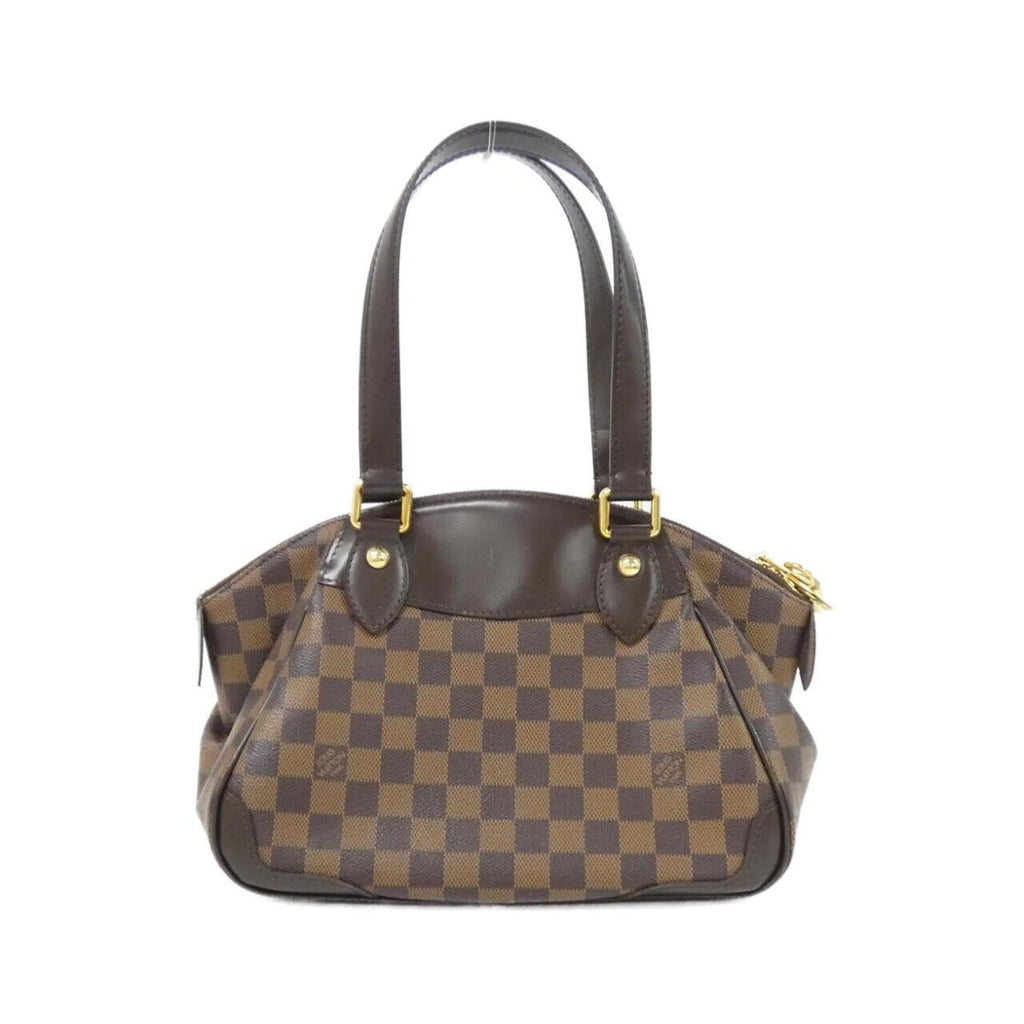 Louis Vuitton Damier Damier Canvas Ebene Damier Canvas Handbag (Pre-Owned)
