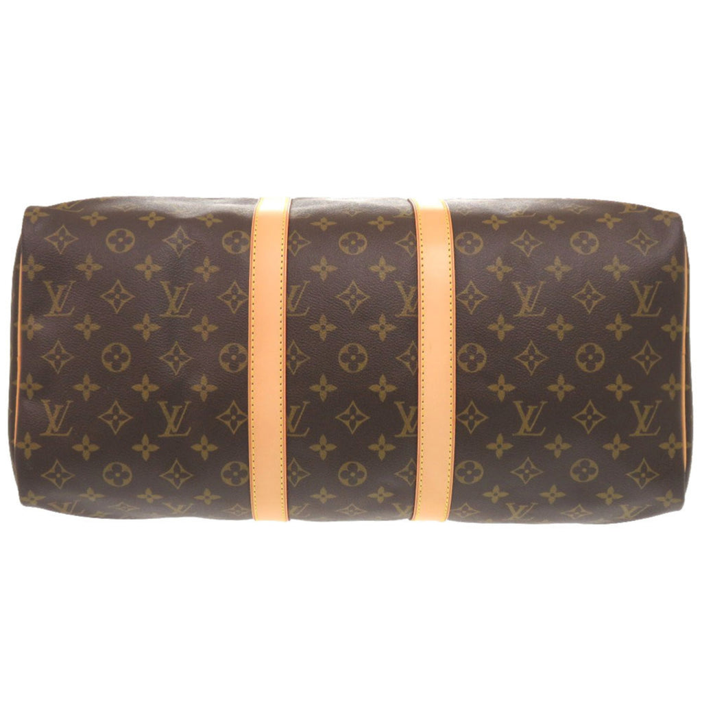 Louis Vuitton Brown Monogram Canvas Boston Bag (Pre-Owned)