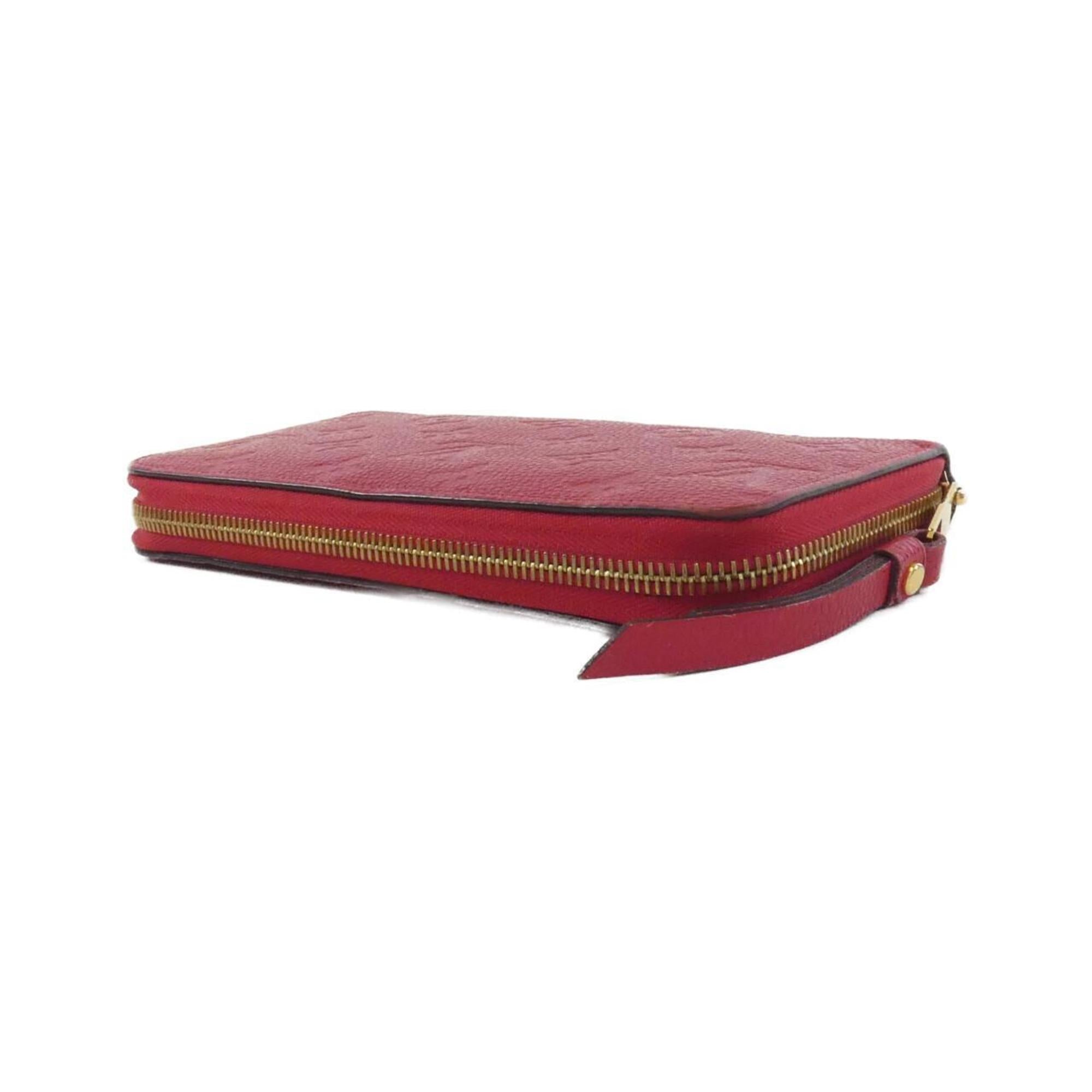 Louis Vuitton Leather Long Wallet (Bi-Fold) (Pre-Owned)