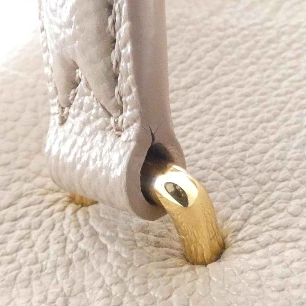 Louis Vuitton Tourterelle Leather Handbag (Pre-Owned)